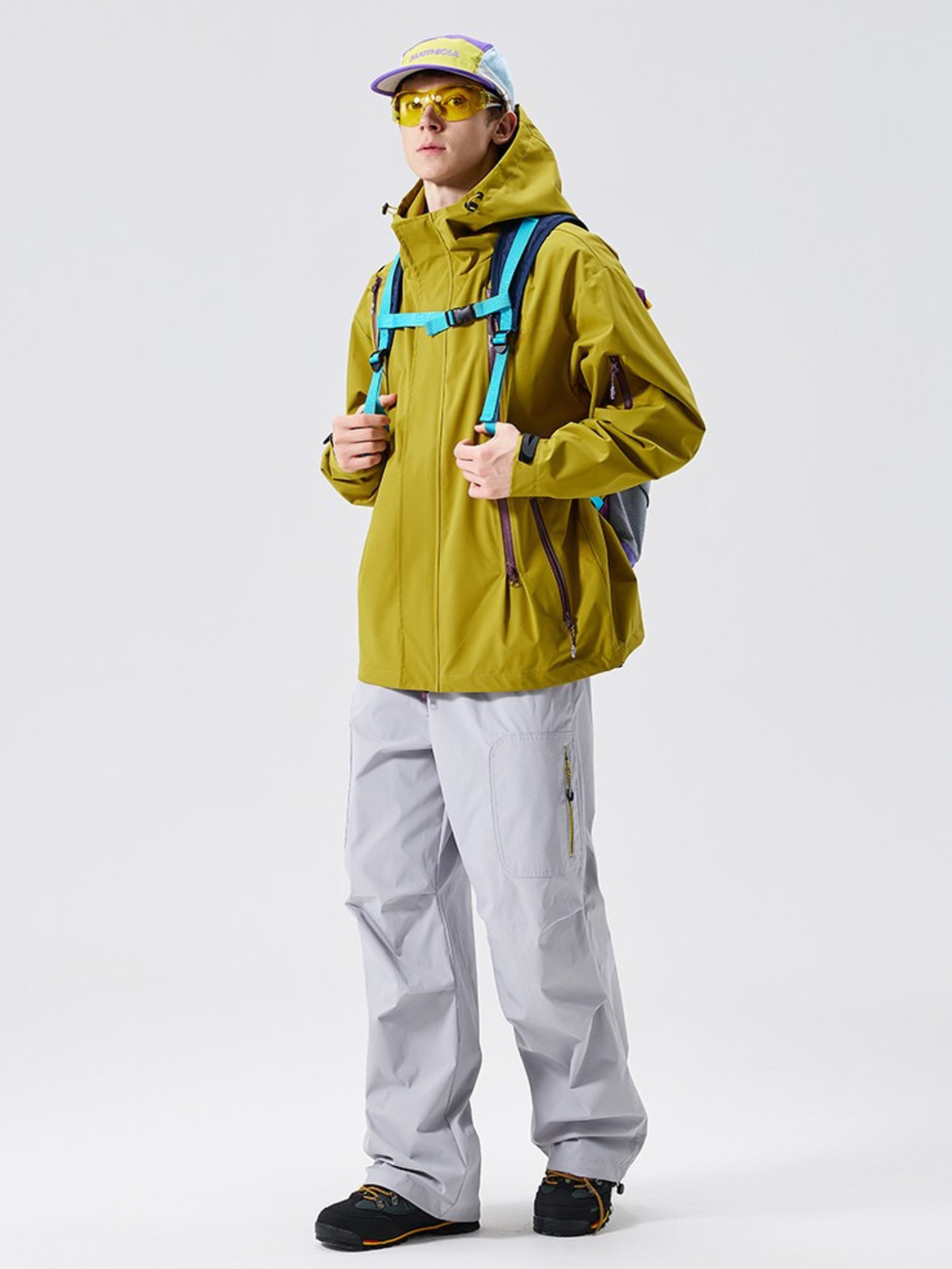 Nightpath - Water-Repellent Windproof Utility Shell Jacket