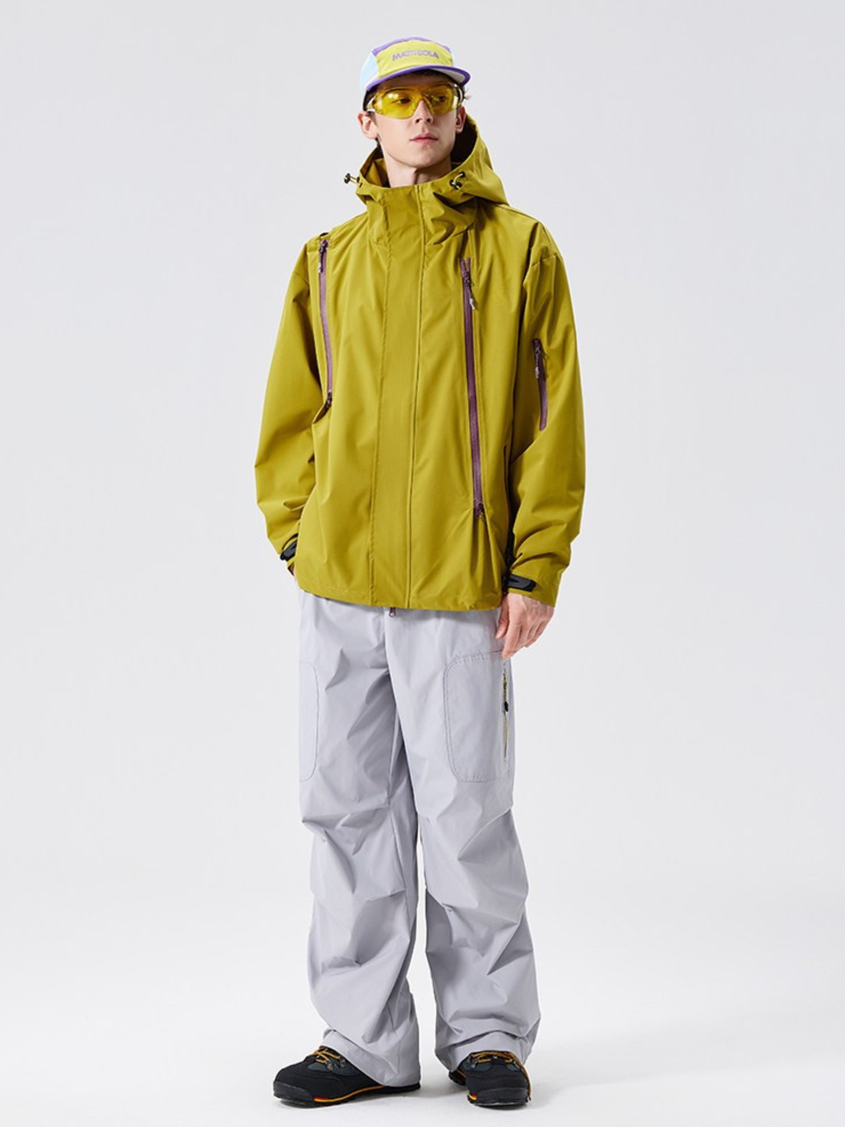 Nightpath - Water-Repellent Windproof Utility Shell Jacket