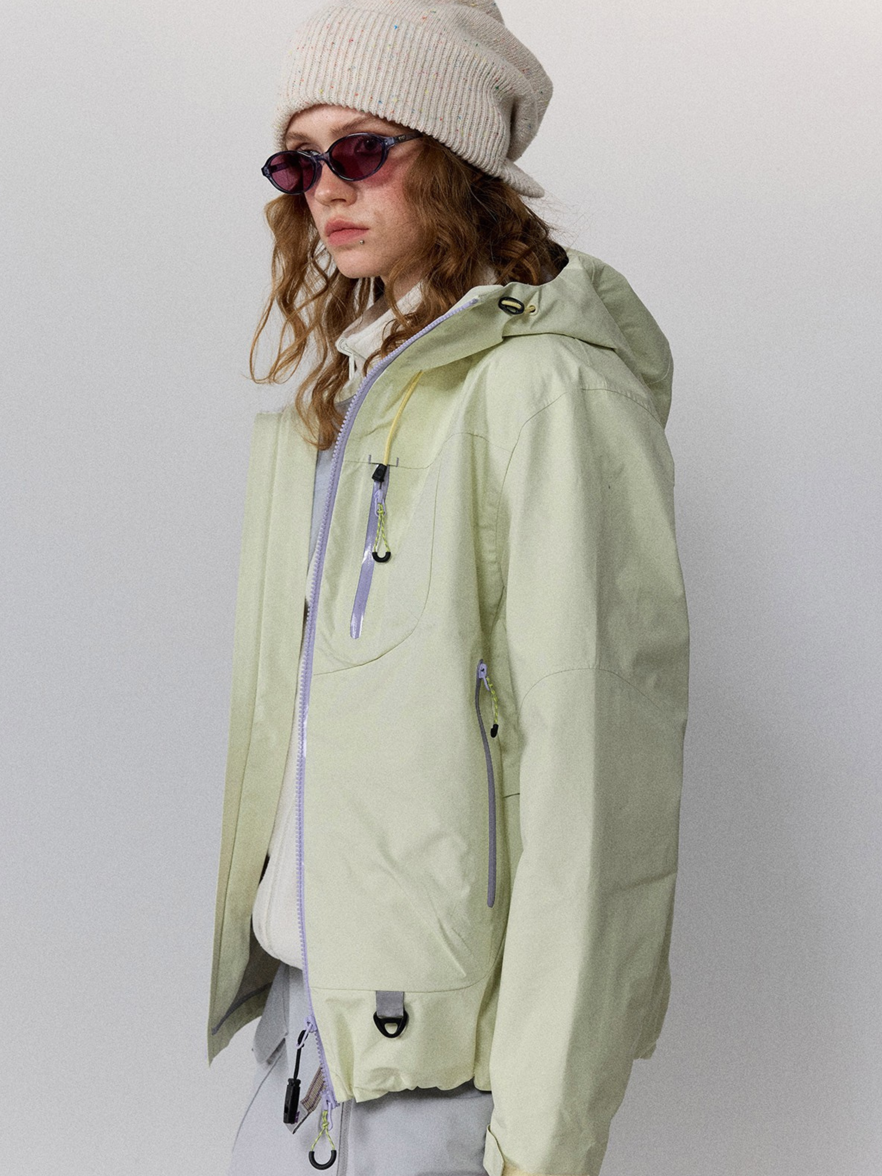Emberpath - Unisex Waterproof 3-in-1 Fleece Hard Shell Jacket