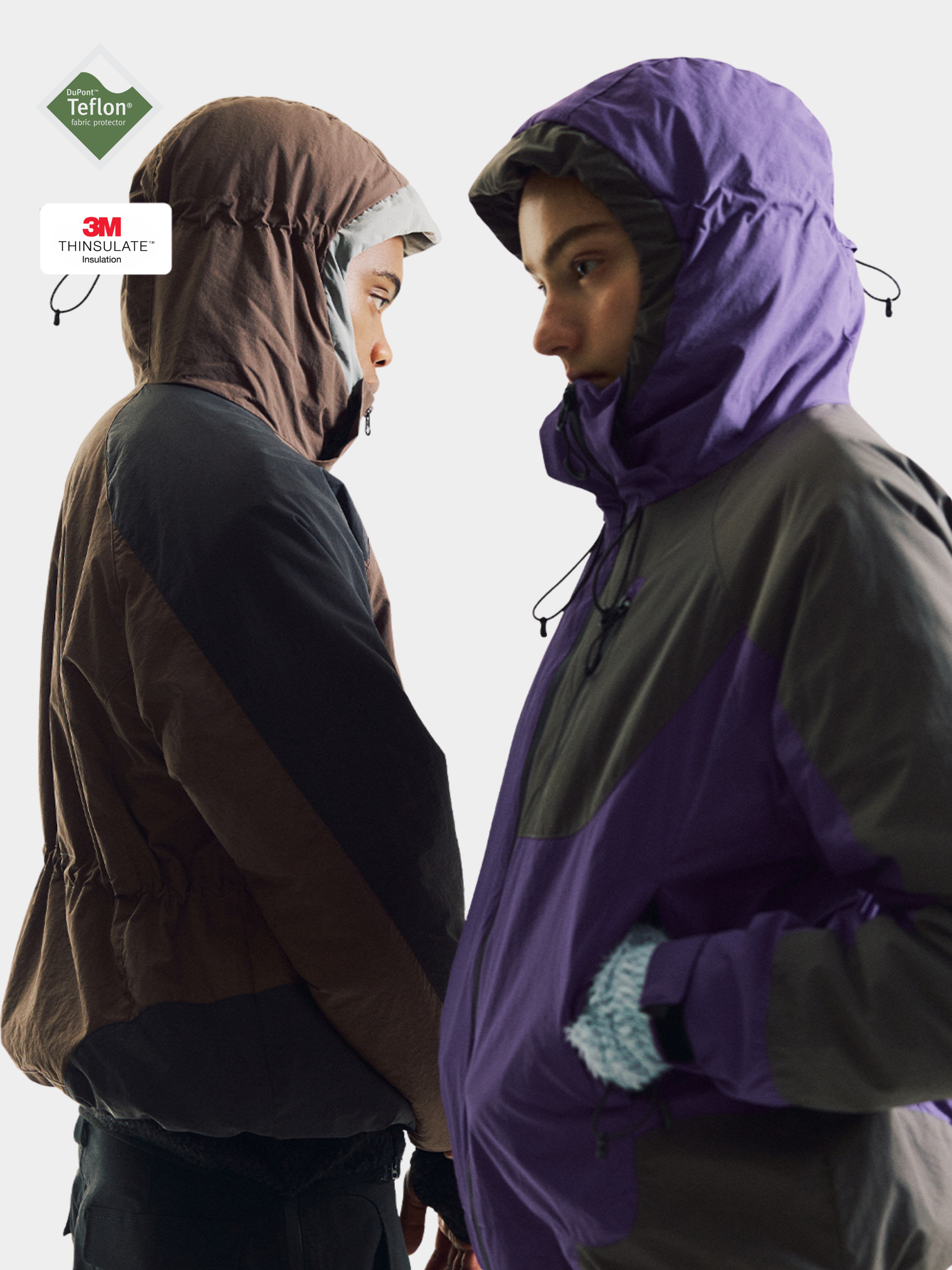 AshLife - Unisex Teflon Water-repellent Insulated Jacket