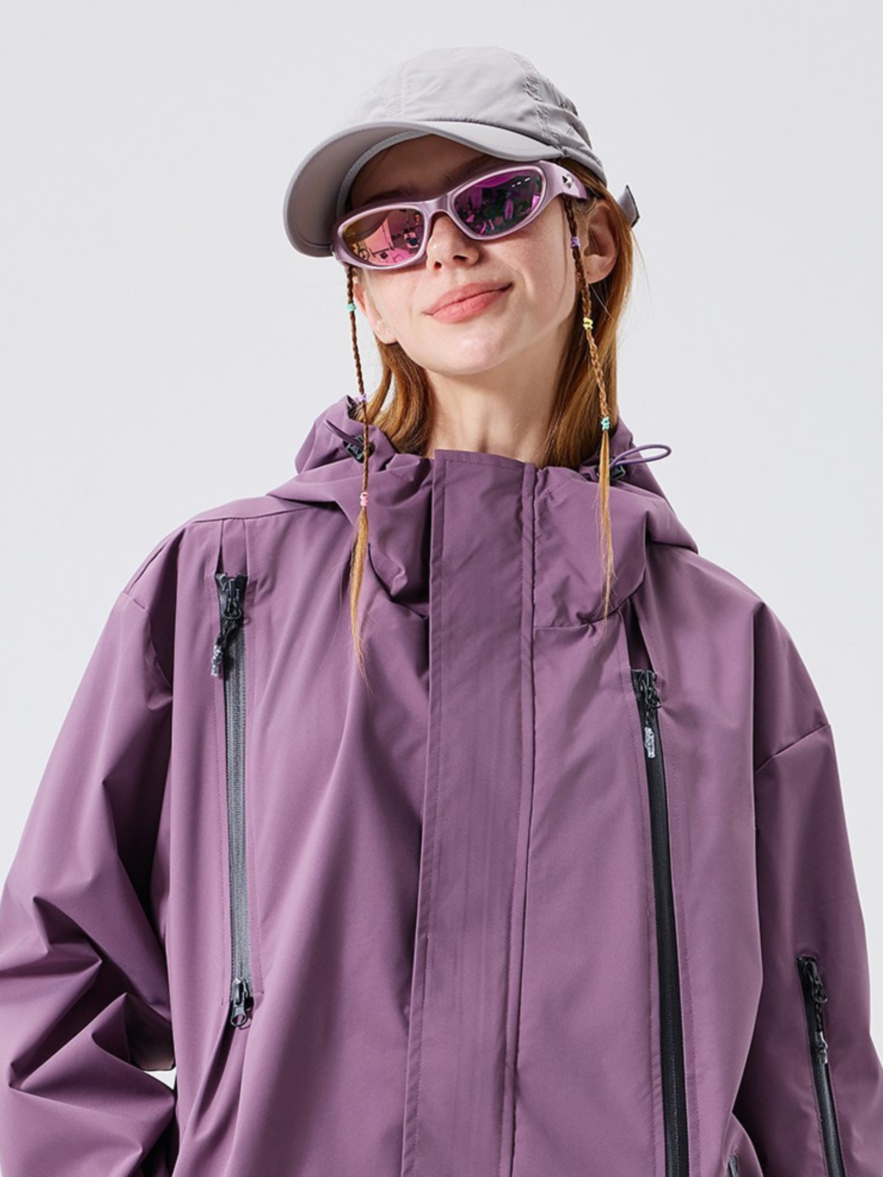 Nightpath - Water-Repellent Windproof Utility Shell Jacket