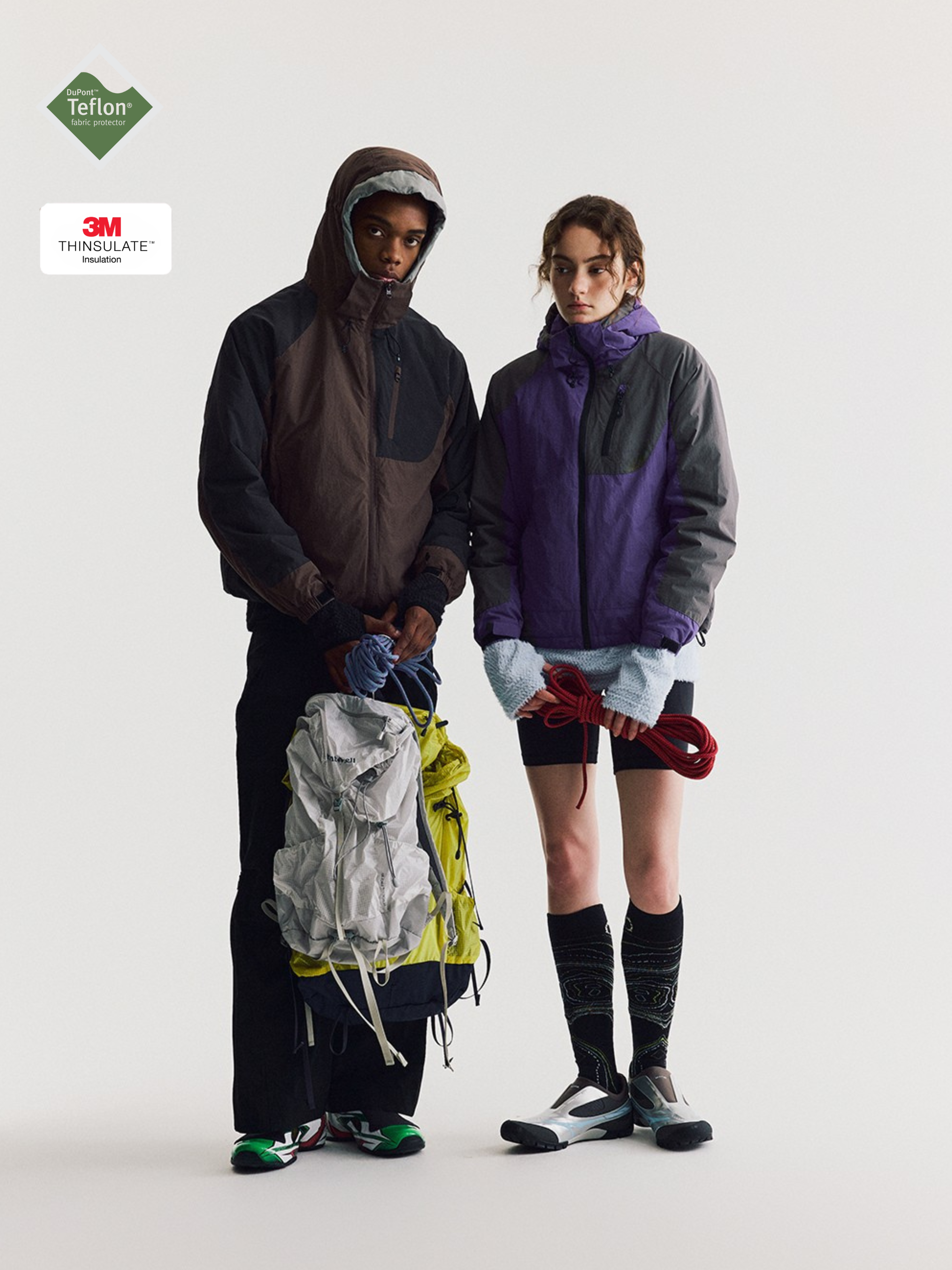 AshLife - Unisex Teflon Water-repellent Insulated Jacket