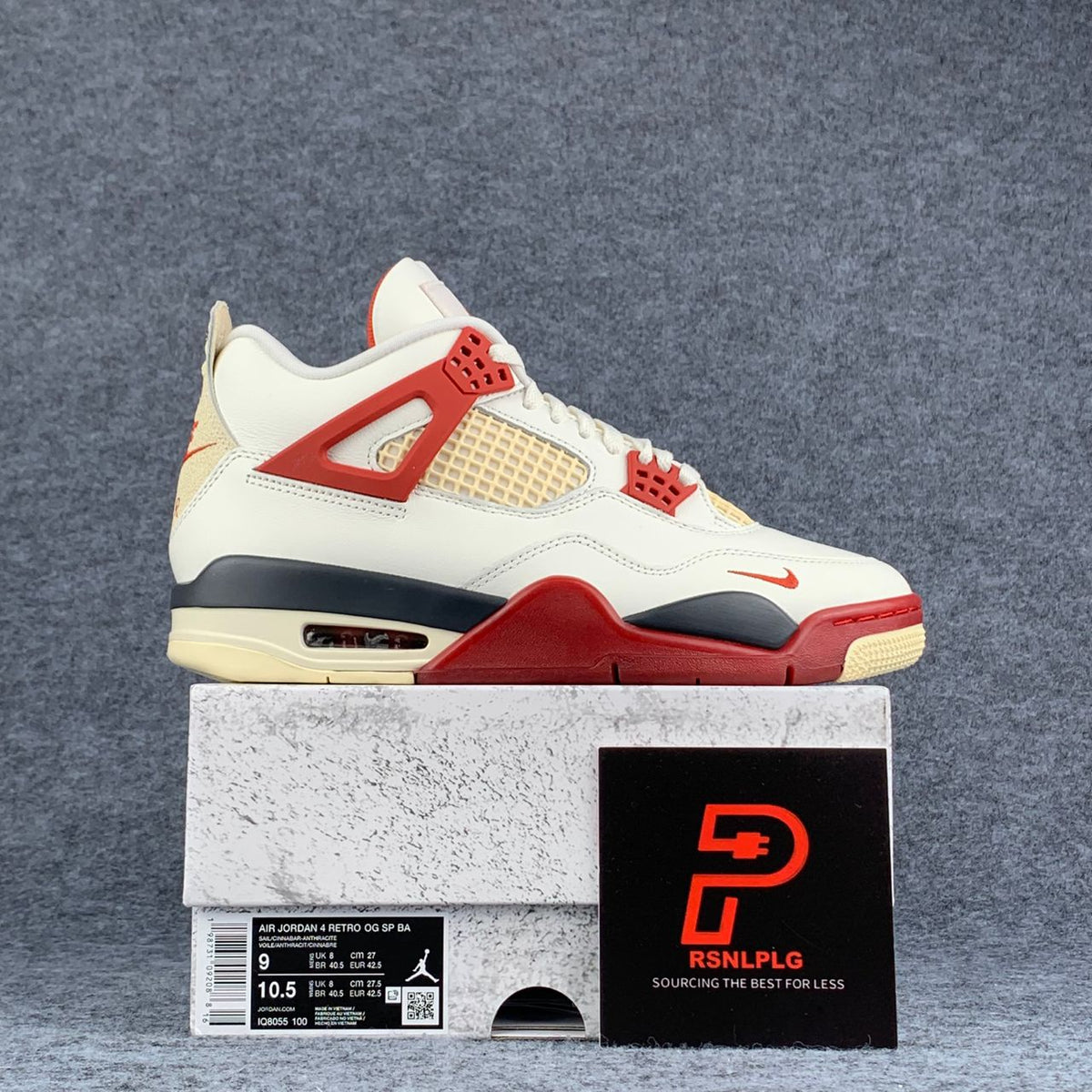 Nigel Sylvester x Air Jordan 4 Retro OG ‘Brick after Brick’