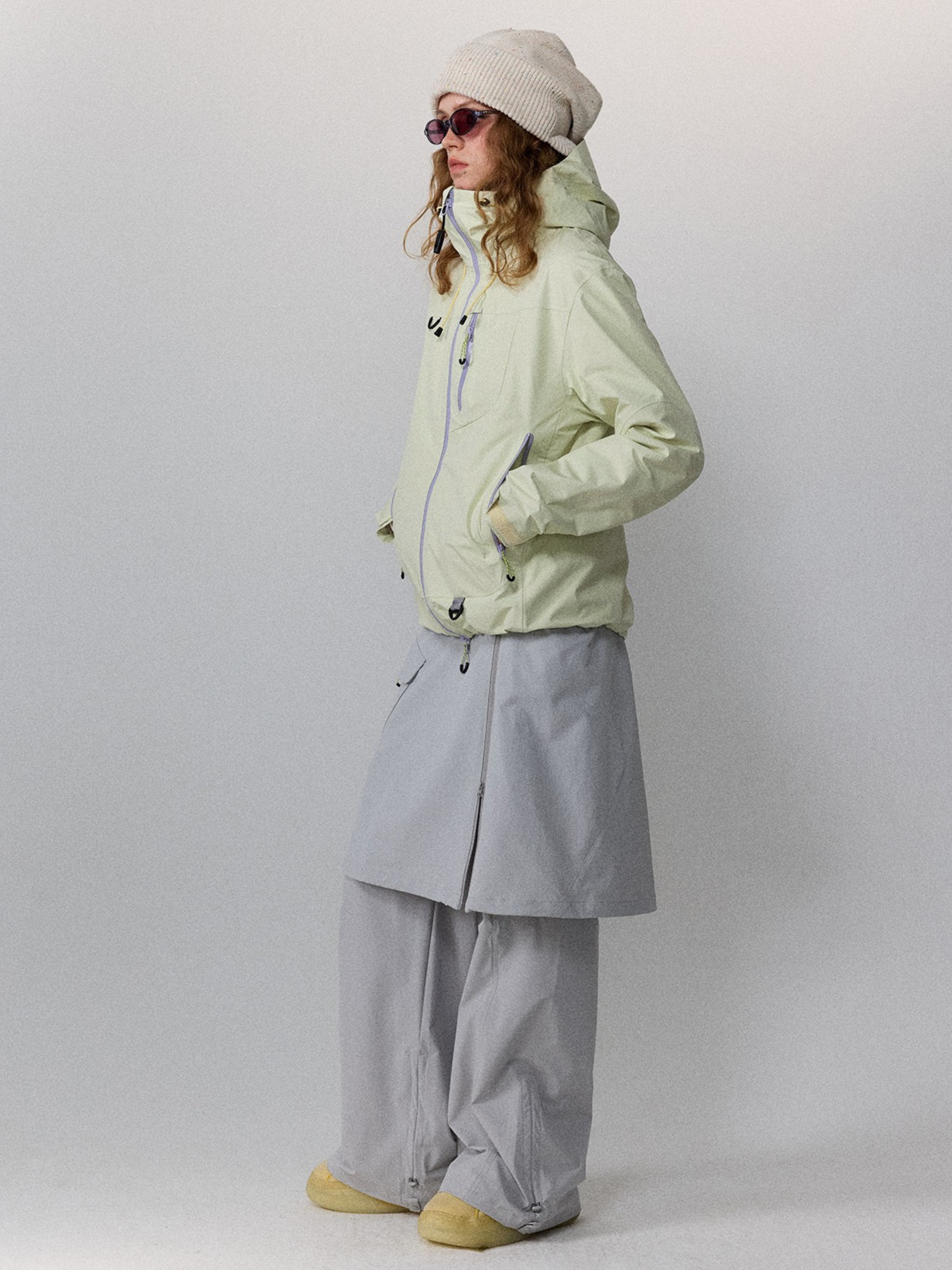 Emberpath - Unisex Waterproof 3-in-1 Fleece Hard Shell Jacket