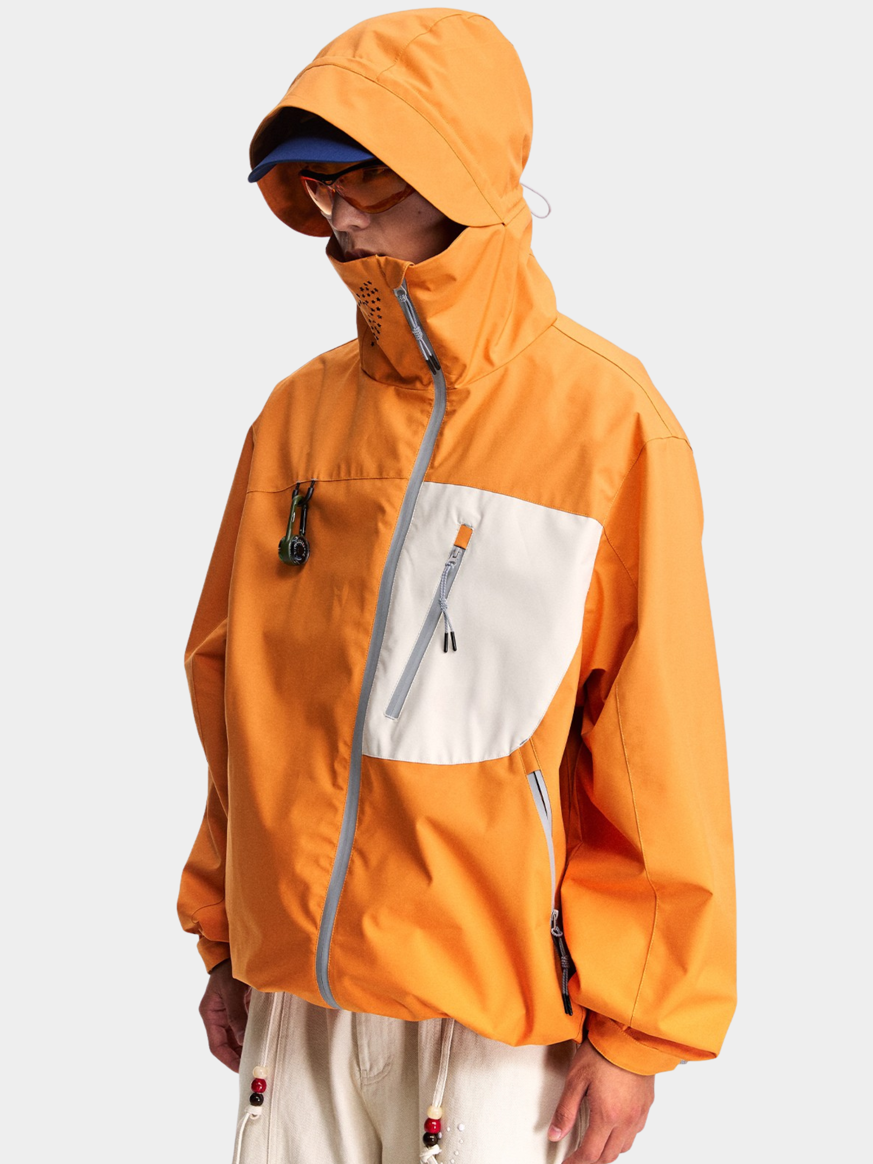 EchoPort - Unisex Water-Repellent & Windproof Colorblock Hard Shell Jacket