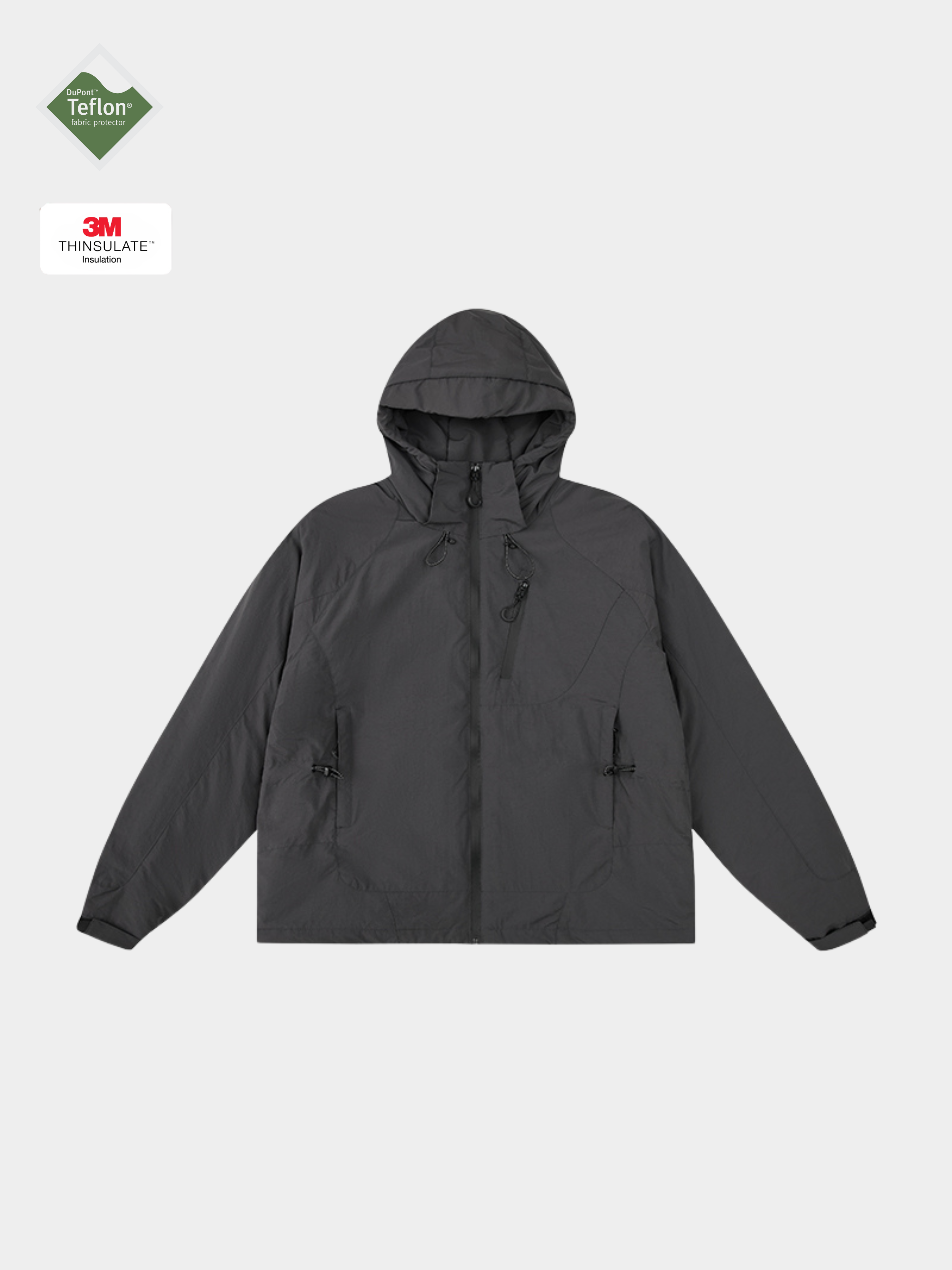 AshLife - Unisex Teflon Water-repellent Insulated Jacket