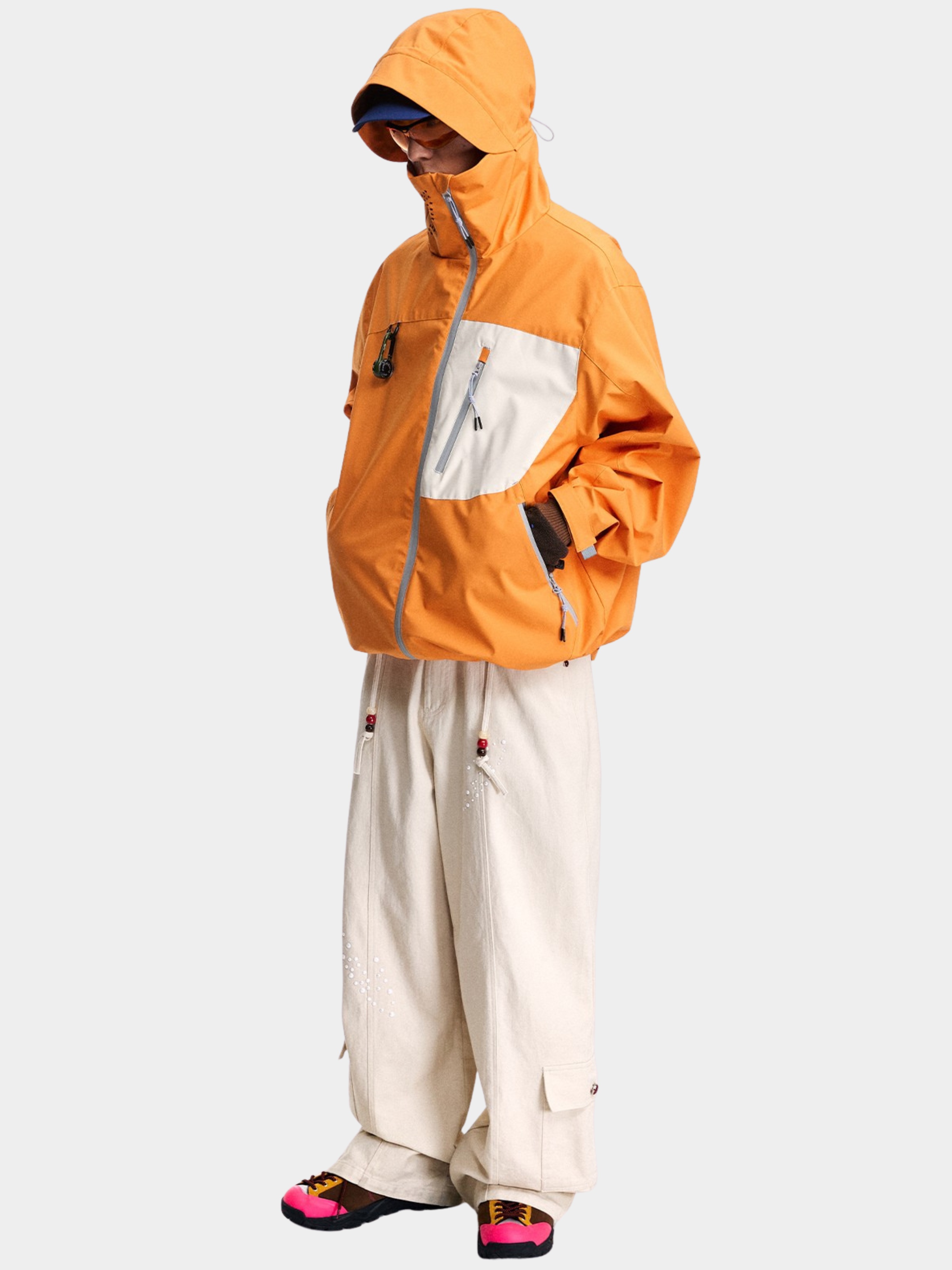 EchoPort - Unisex Water-Repellent & Windproof Colorblock Hard Shell Jacket