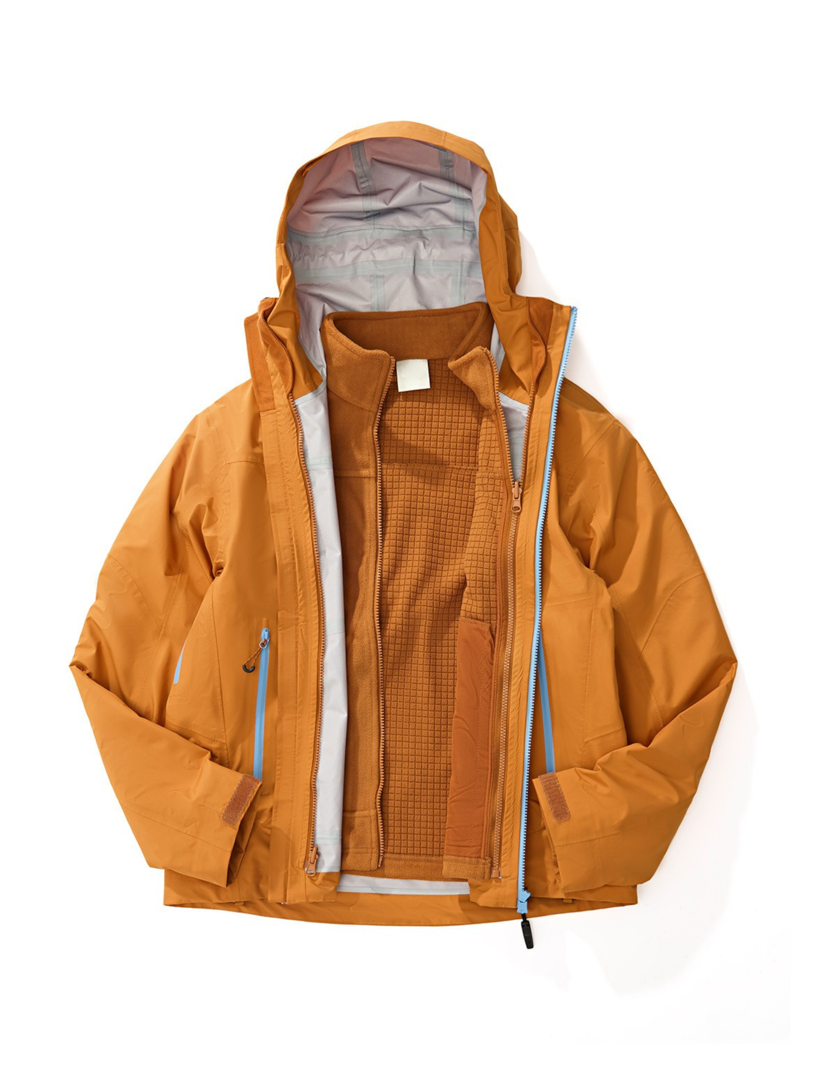 CampGlove - Unisex 3-in-1 Fleece 15K Waterproof Hard Shell Jacket