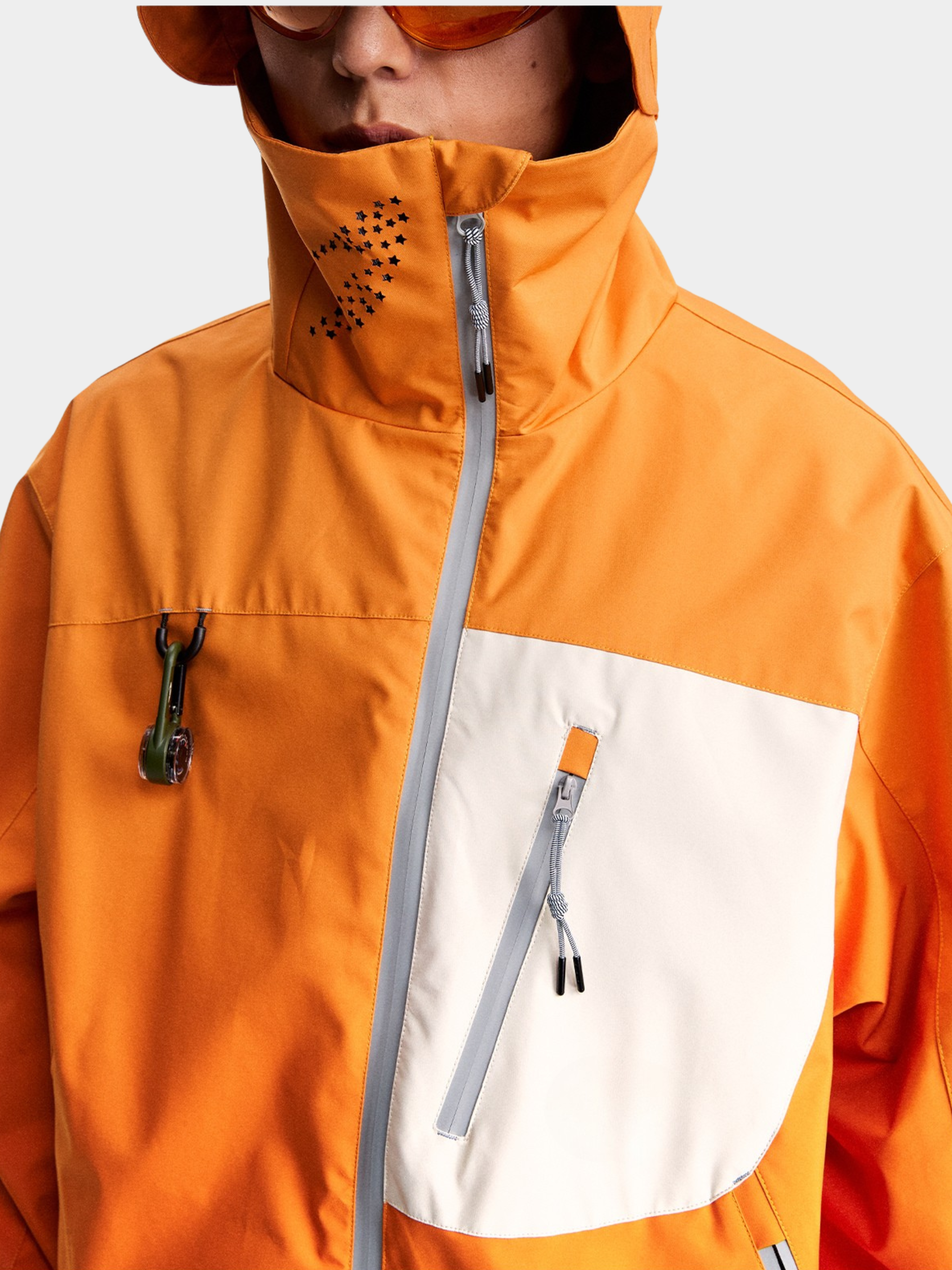 EchoPort - Unisex Water-Repellent & Windproof Colorblock Hard Shell Jacket