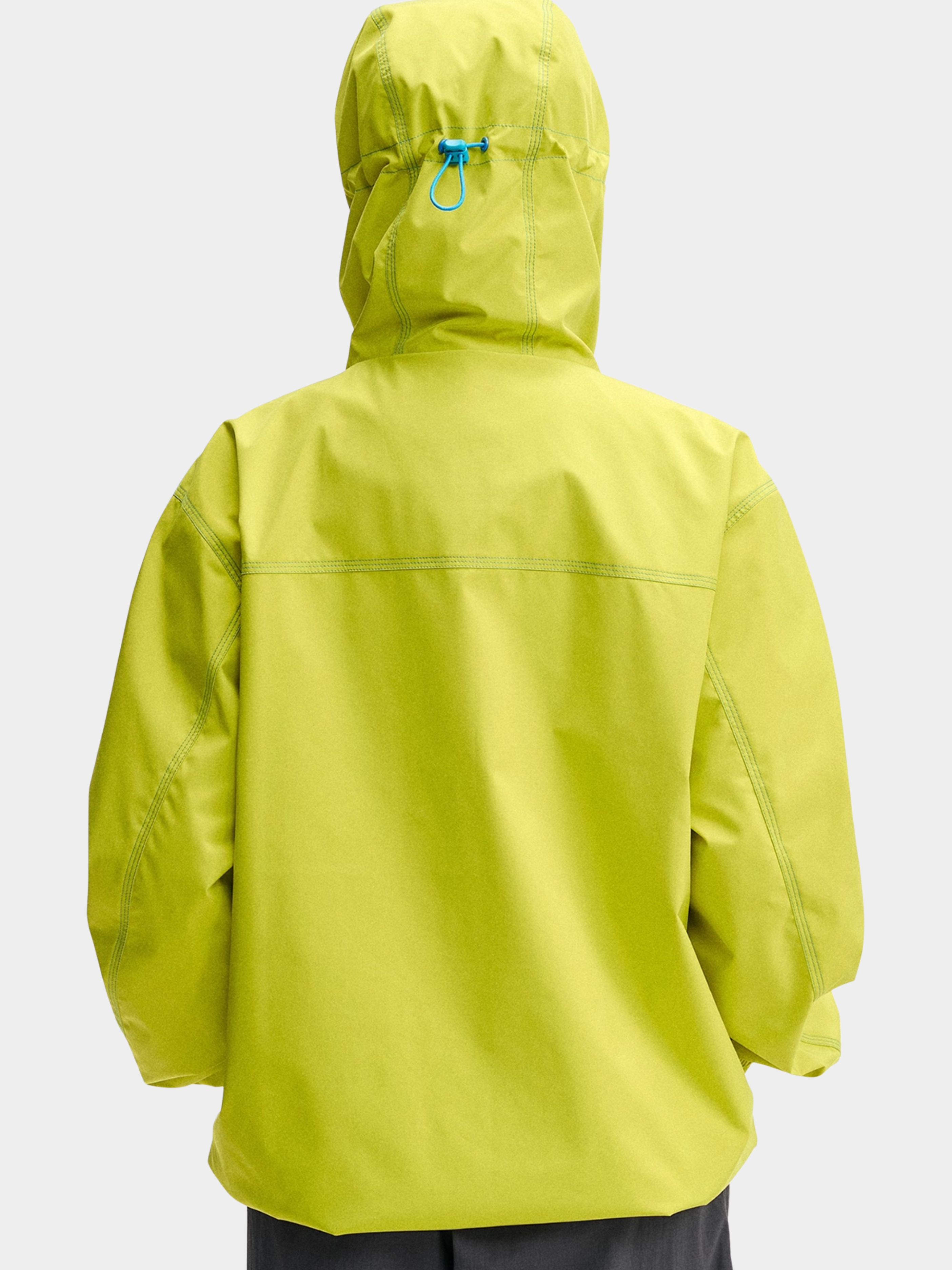 EchoDeck - Unisex Teflon® Triple-Defense Colorblock Drawstring Jacket