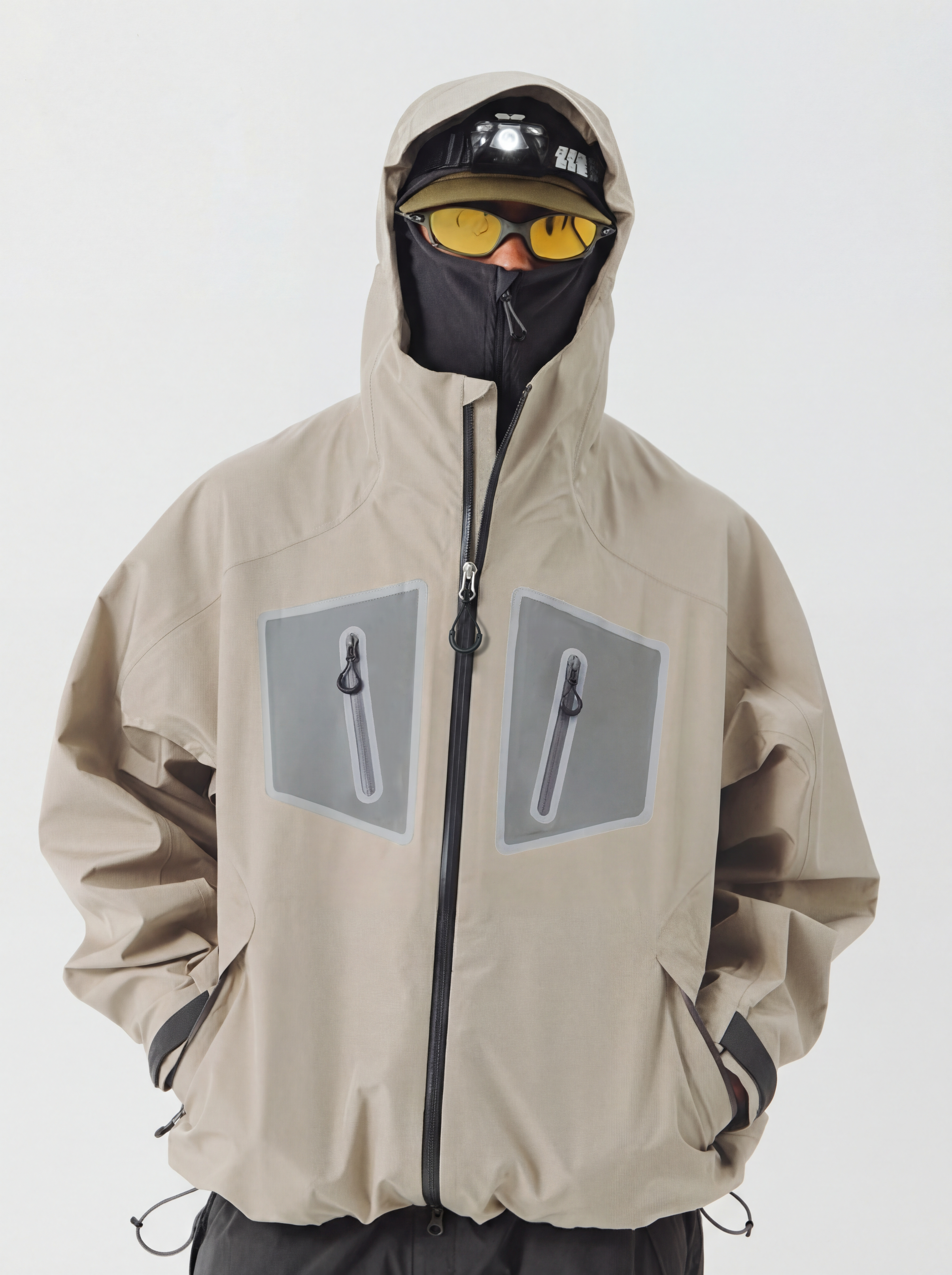 CougarCase - Unisex Waterproof Breathable Hard Shell Jacket