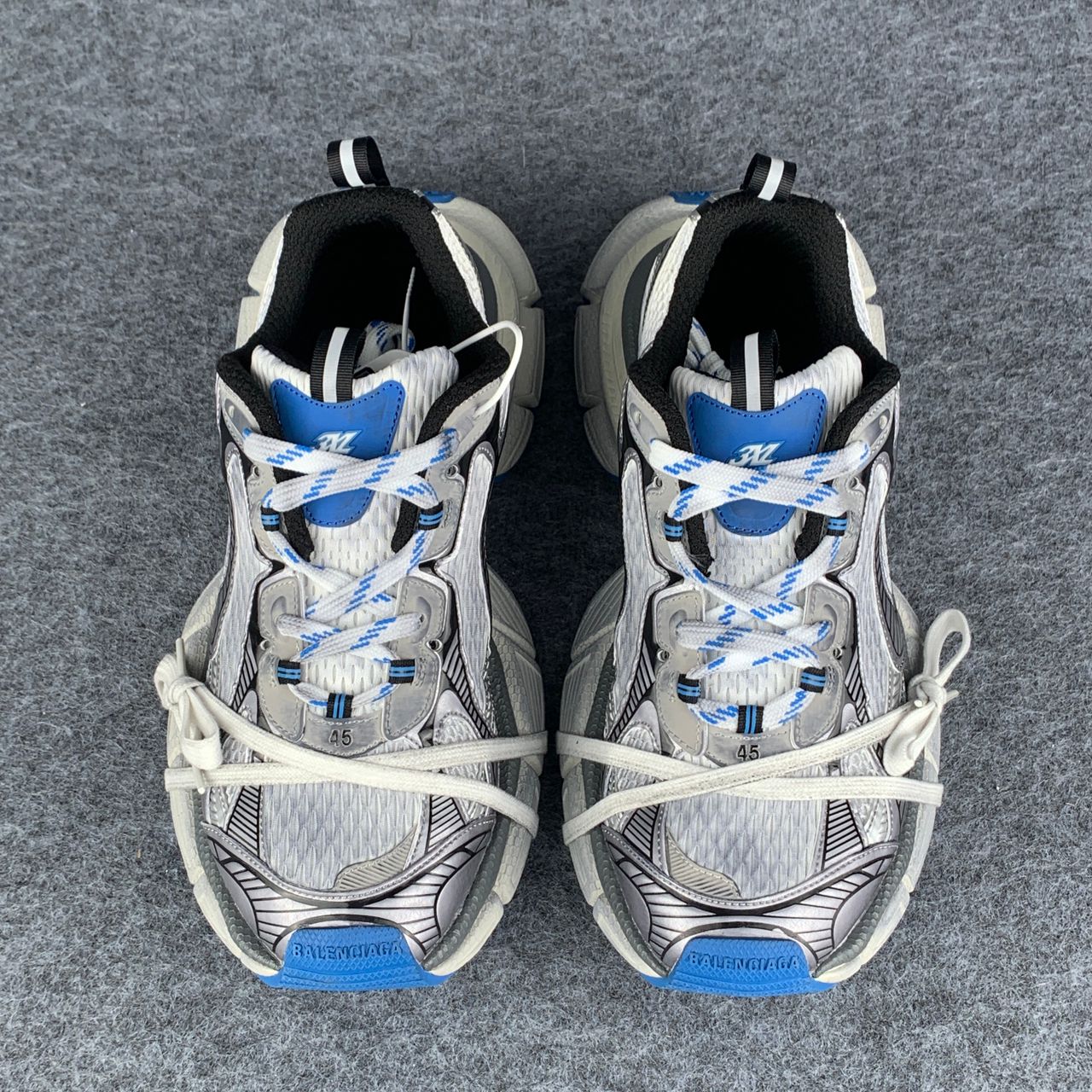 Balenciaga 3XL Sneaker 'Worn-Out - Grey Blue'