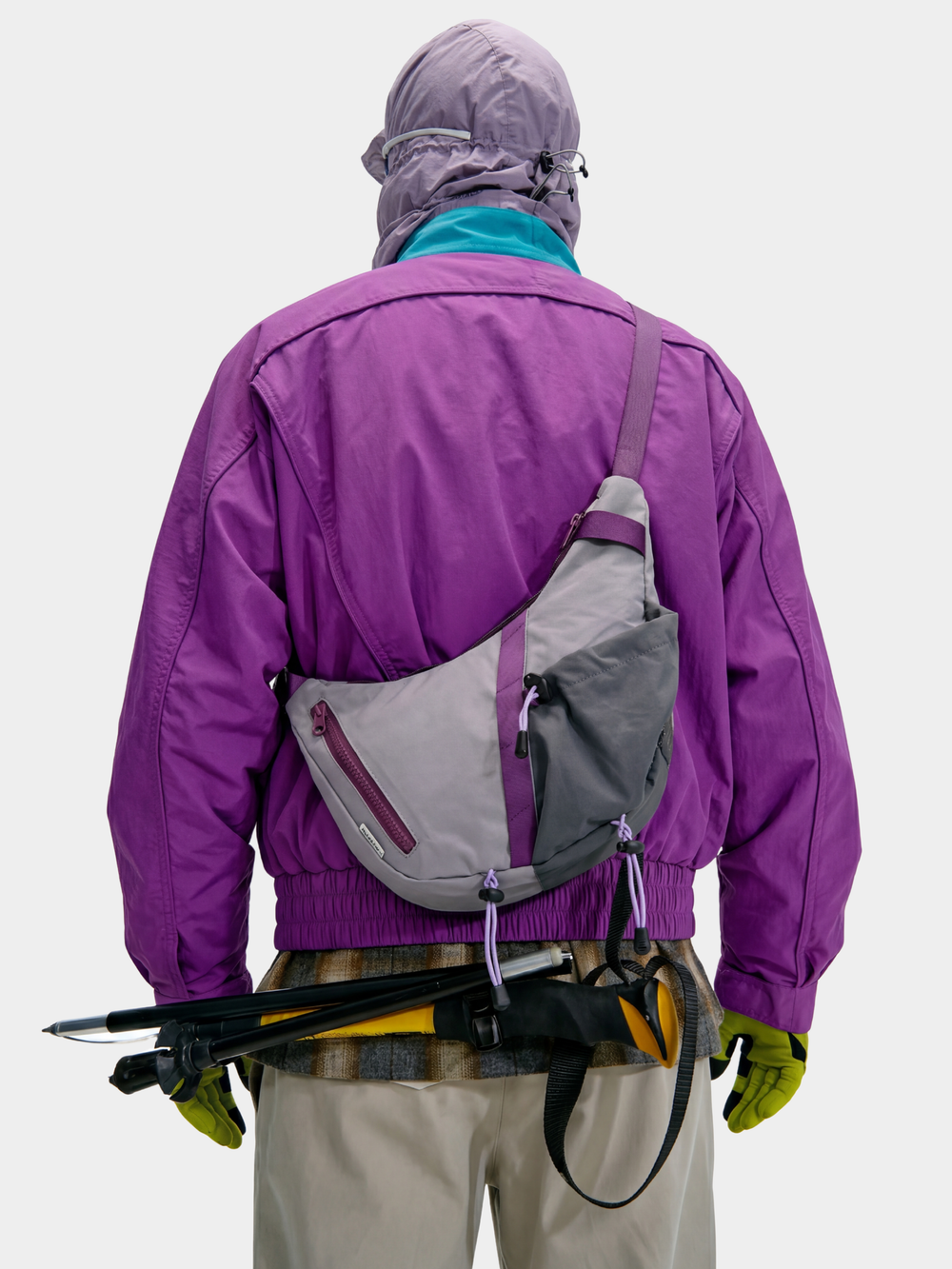 Feralwind - Multi-Functional Colorblock Crossbody Bag