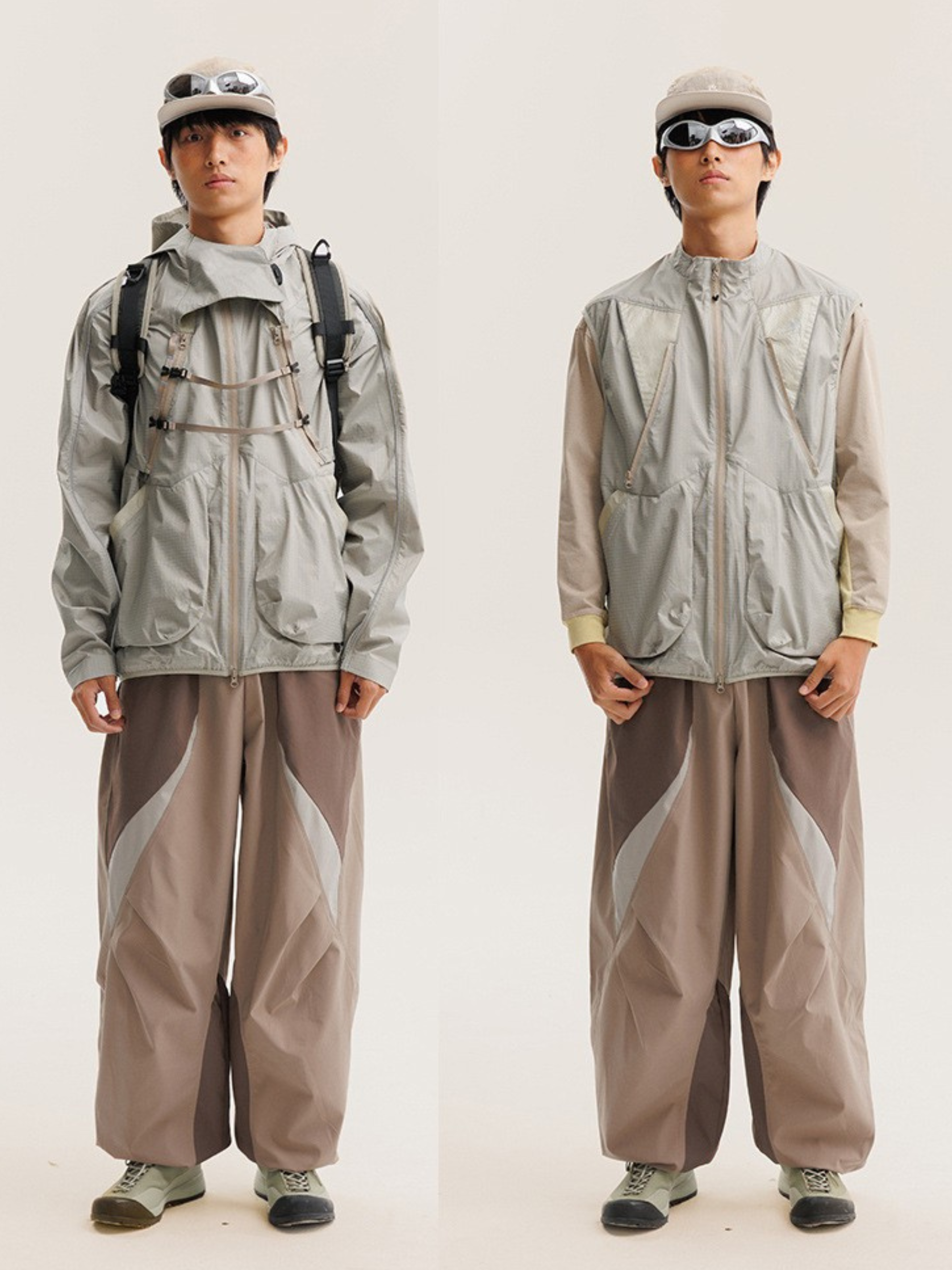 GT ONE - Water-Repellent Detachable Shell Jacket
