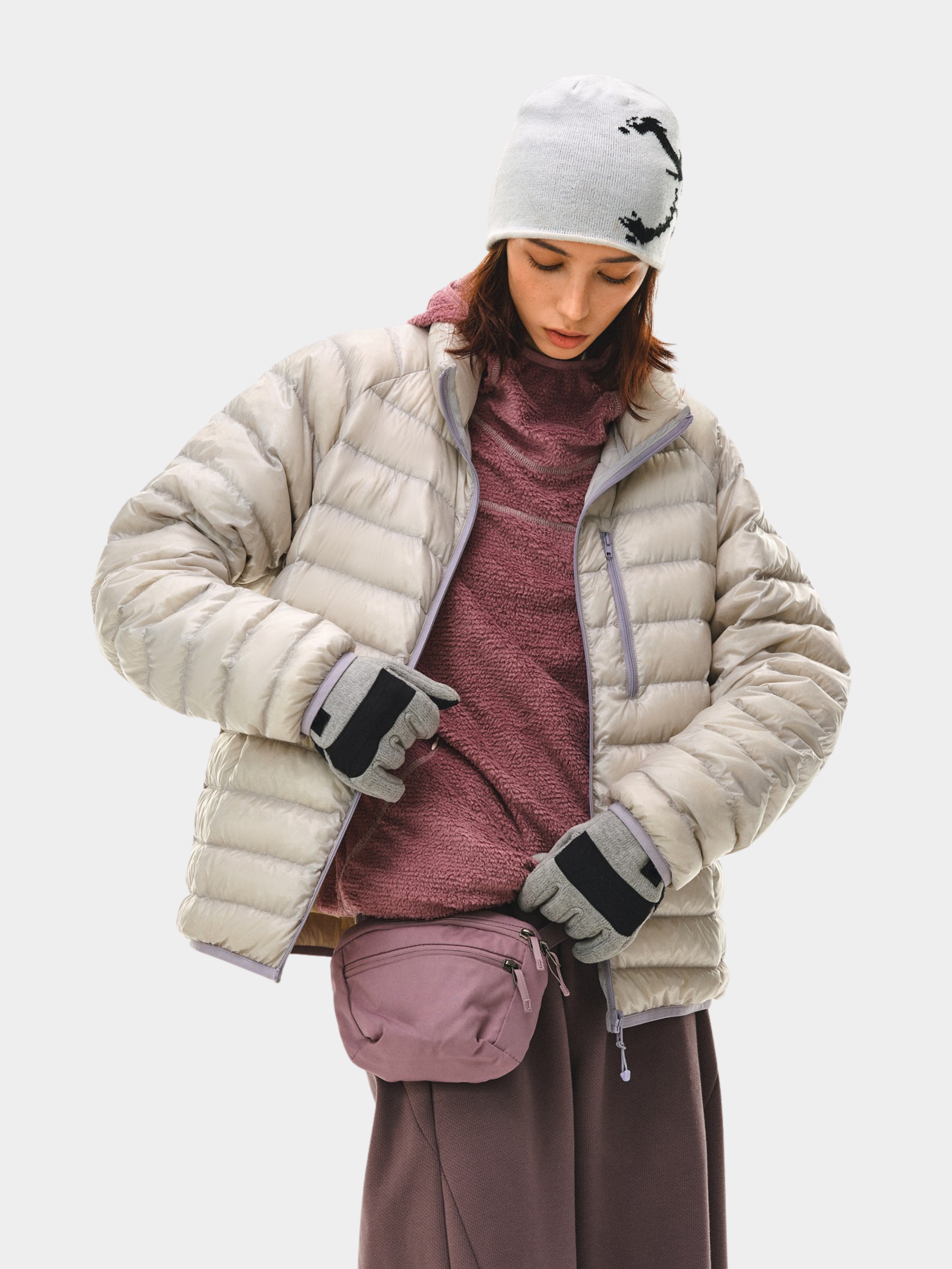 Wildfury - Unisex 90% White Duck Down Lightweight Down Jacket