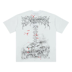 Hellstar Bloody Veins White Tee