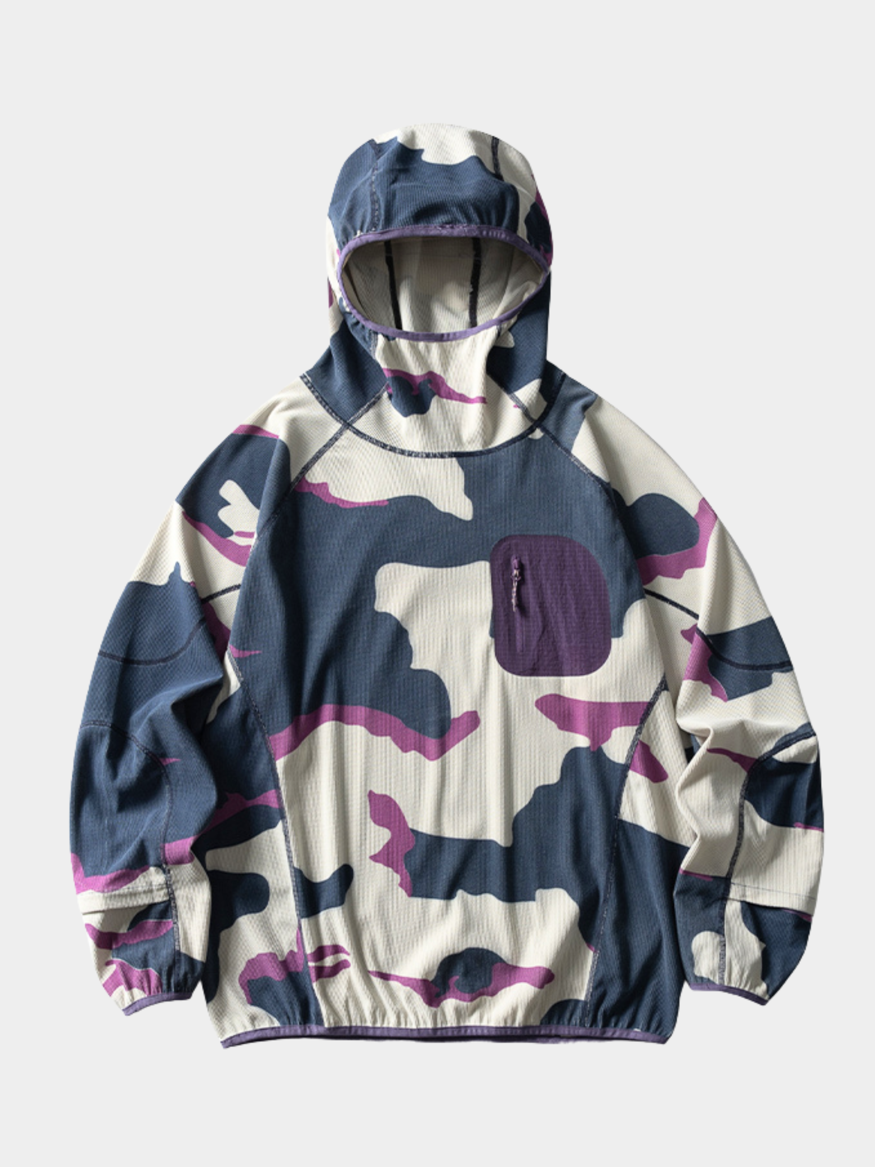 Crag - Moisture-Wicking High Neck Hoodie Base Layer