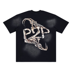 Hellstar Glory Voodoo Doll Washed Black Tee