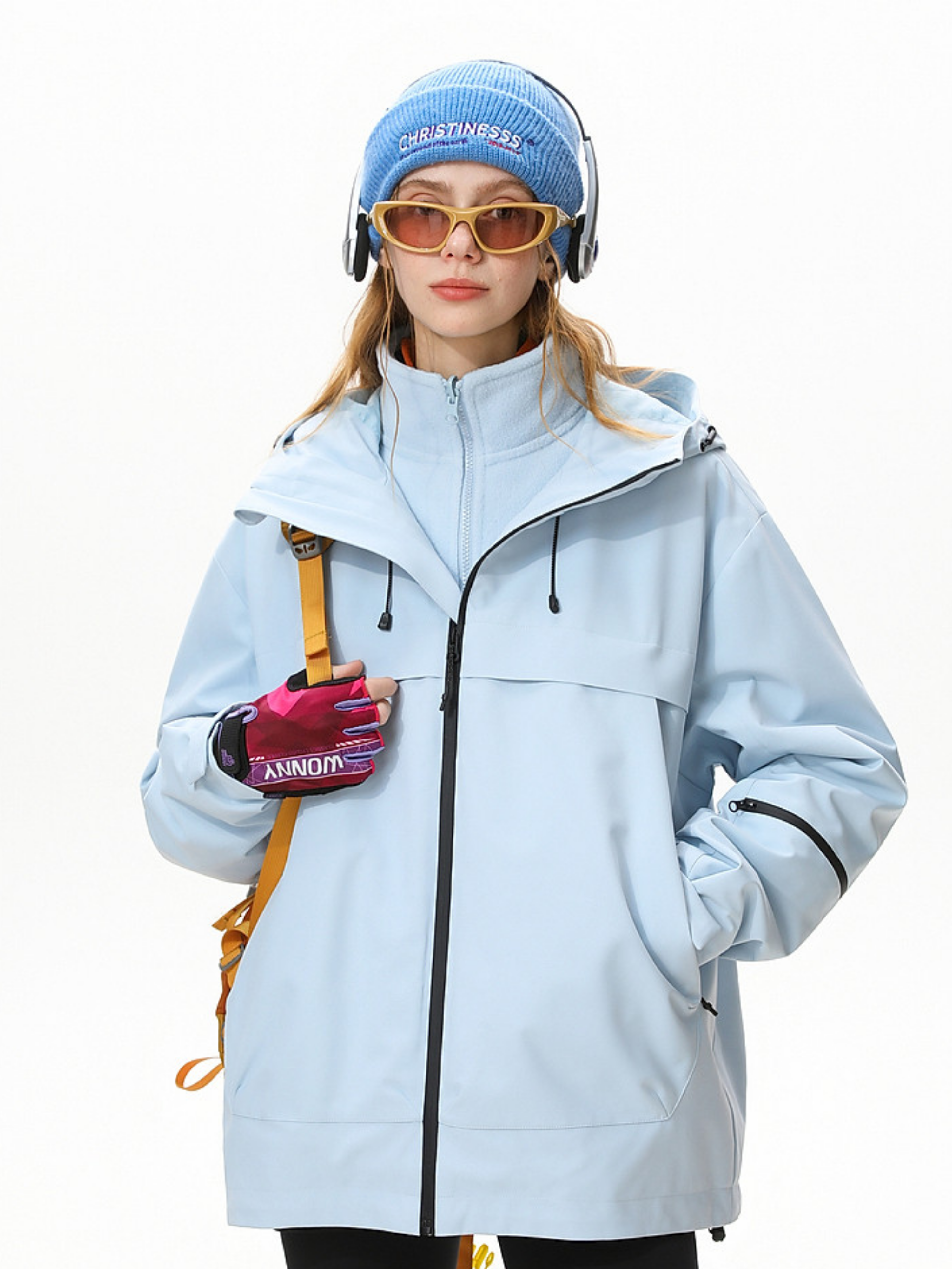 Cascade - Unisex Dopamine 3-in-1 Water-Repellent Hard Shell Jacket