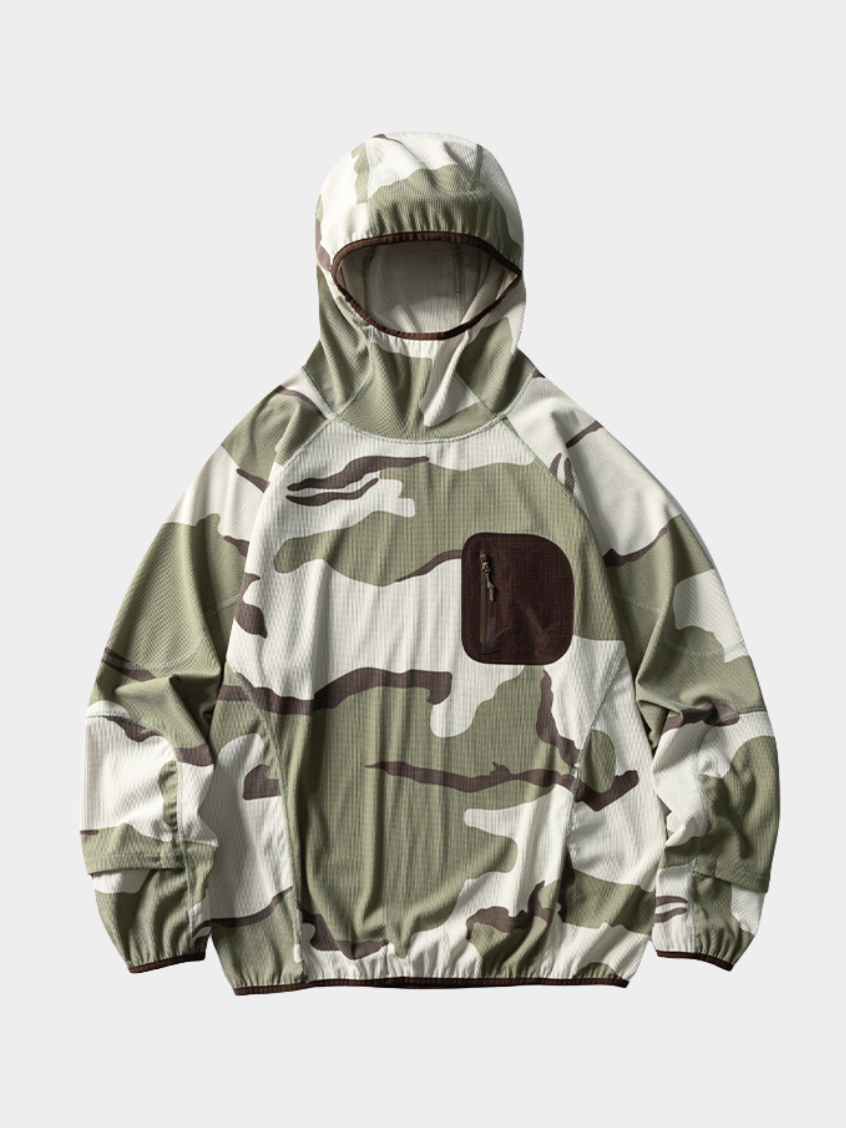 Crag - Moisture-Wicking High Neck Hoodie Base Layer