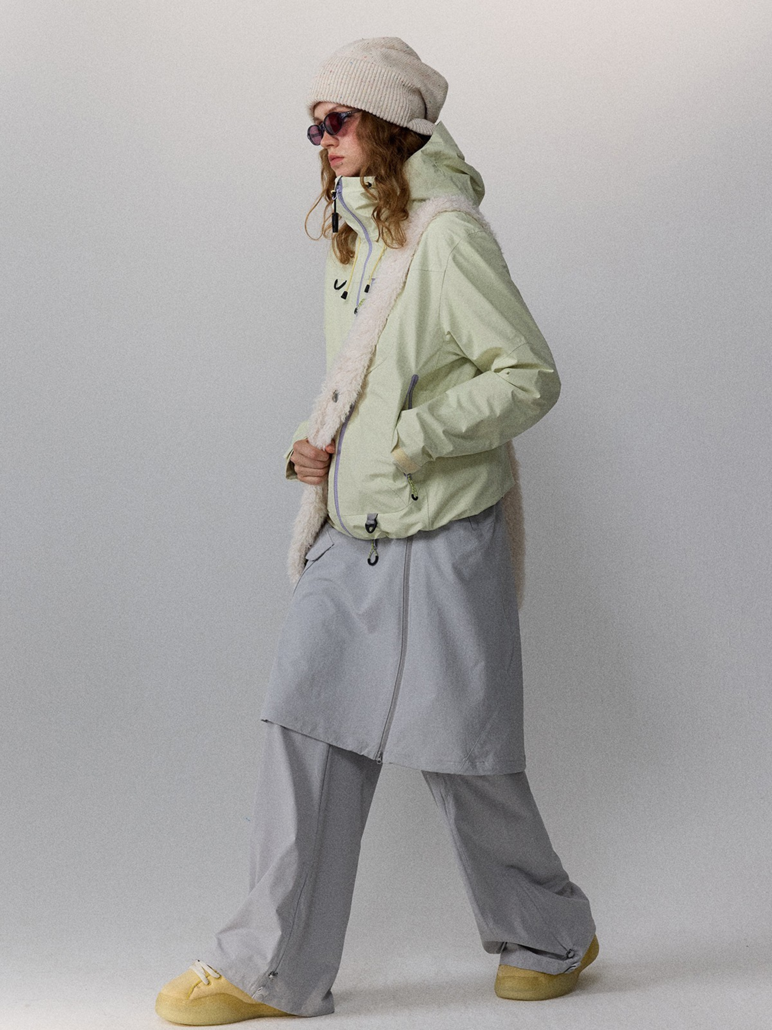 Emberpath - Unisex Waterproof 3-in-1 Fleece Hard Shell Jacket