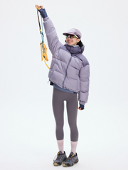 BluffPeak - Unisex Detachable Hood Water-Repellent Duck Down Jacket