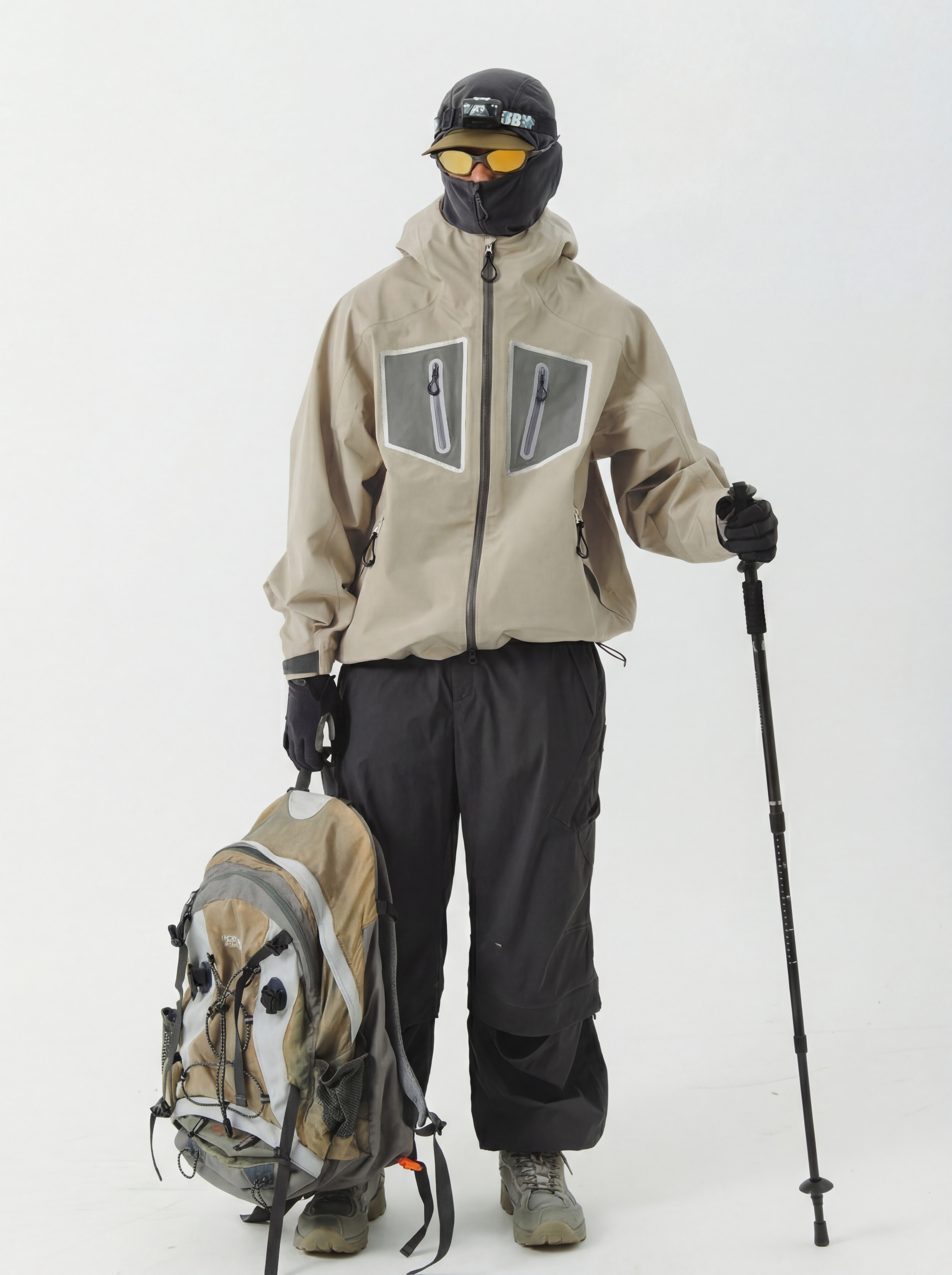 CougarCase - Unisex Waterproof Breathable Hard Shell Jacket