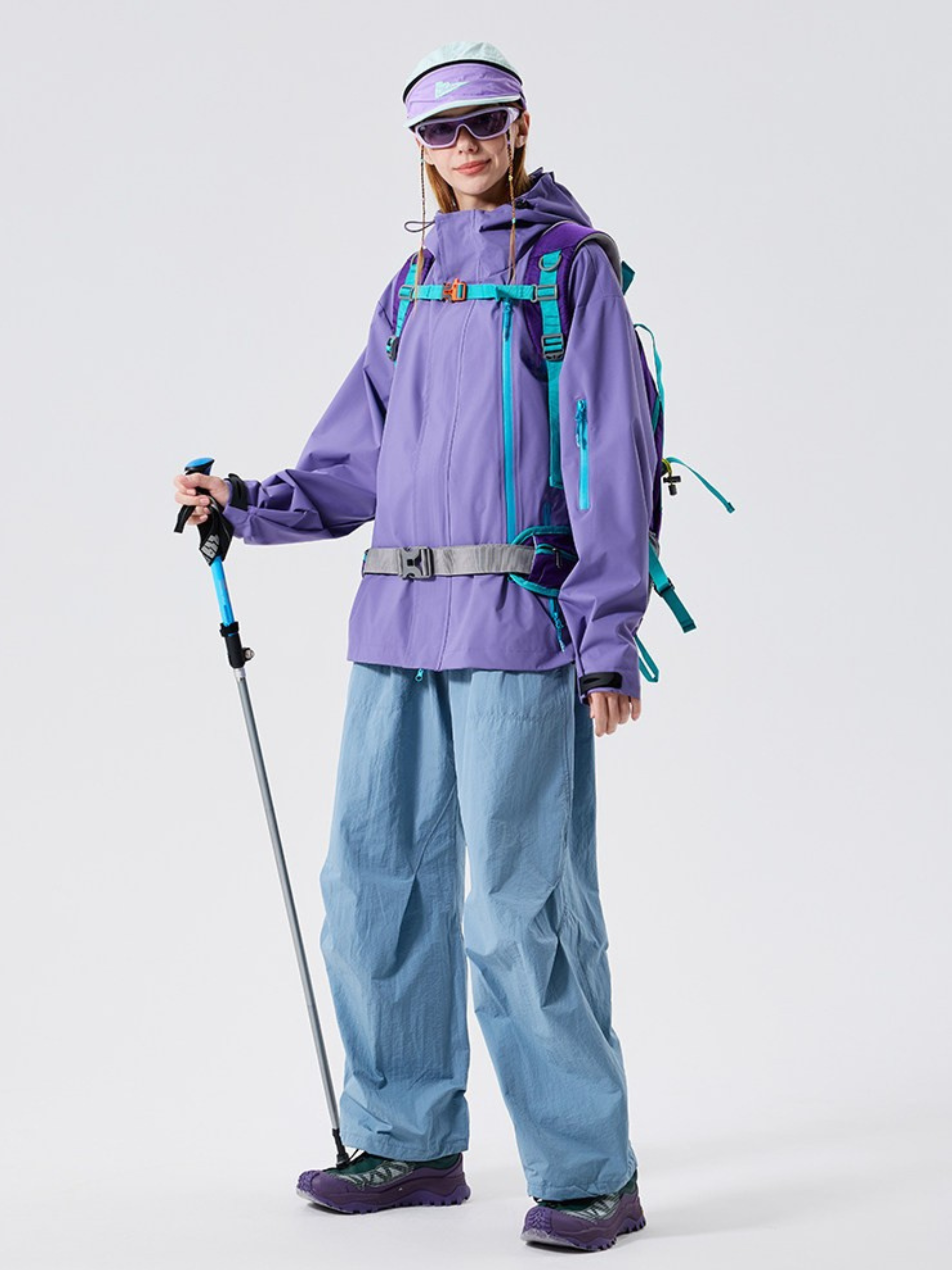 Nightpath - Water-Repellent Windproof Utility Shell Jacket