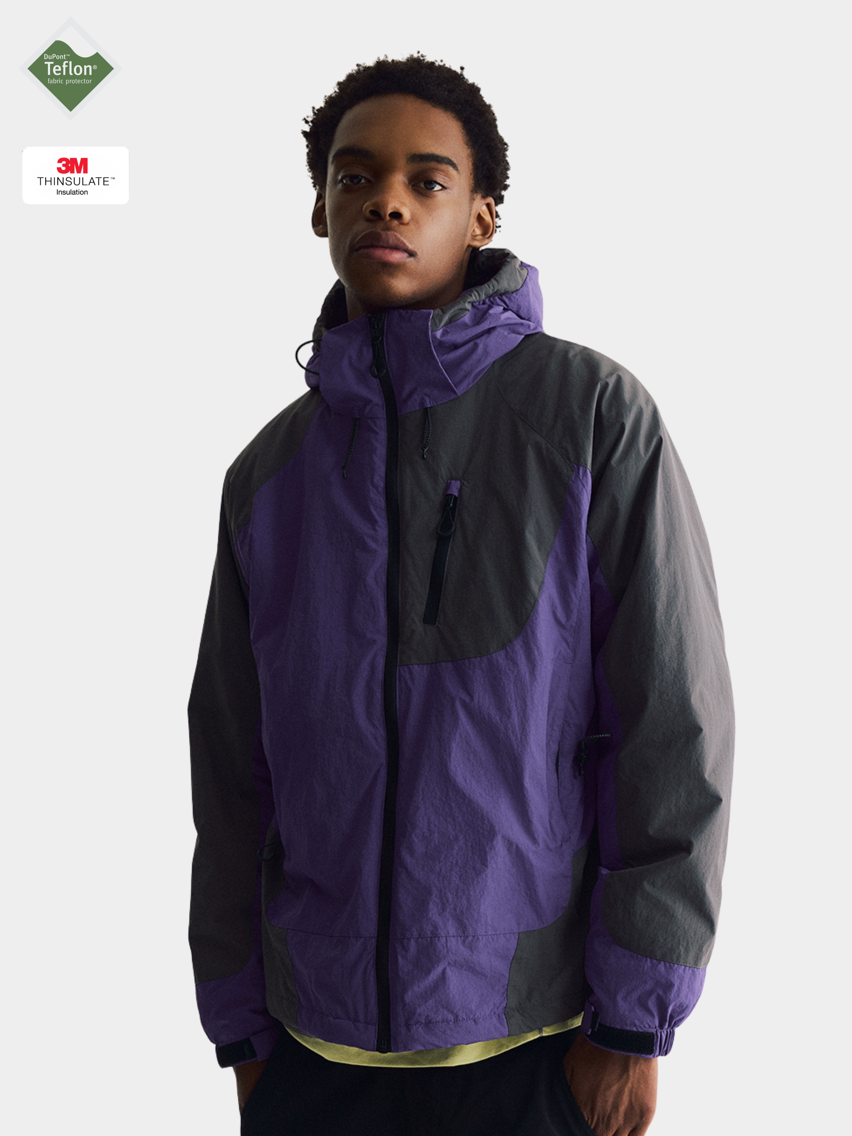 AshLife - Unisex Teflon Water-repellent Insulated Jacket