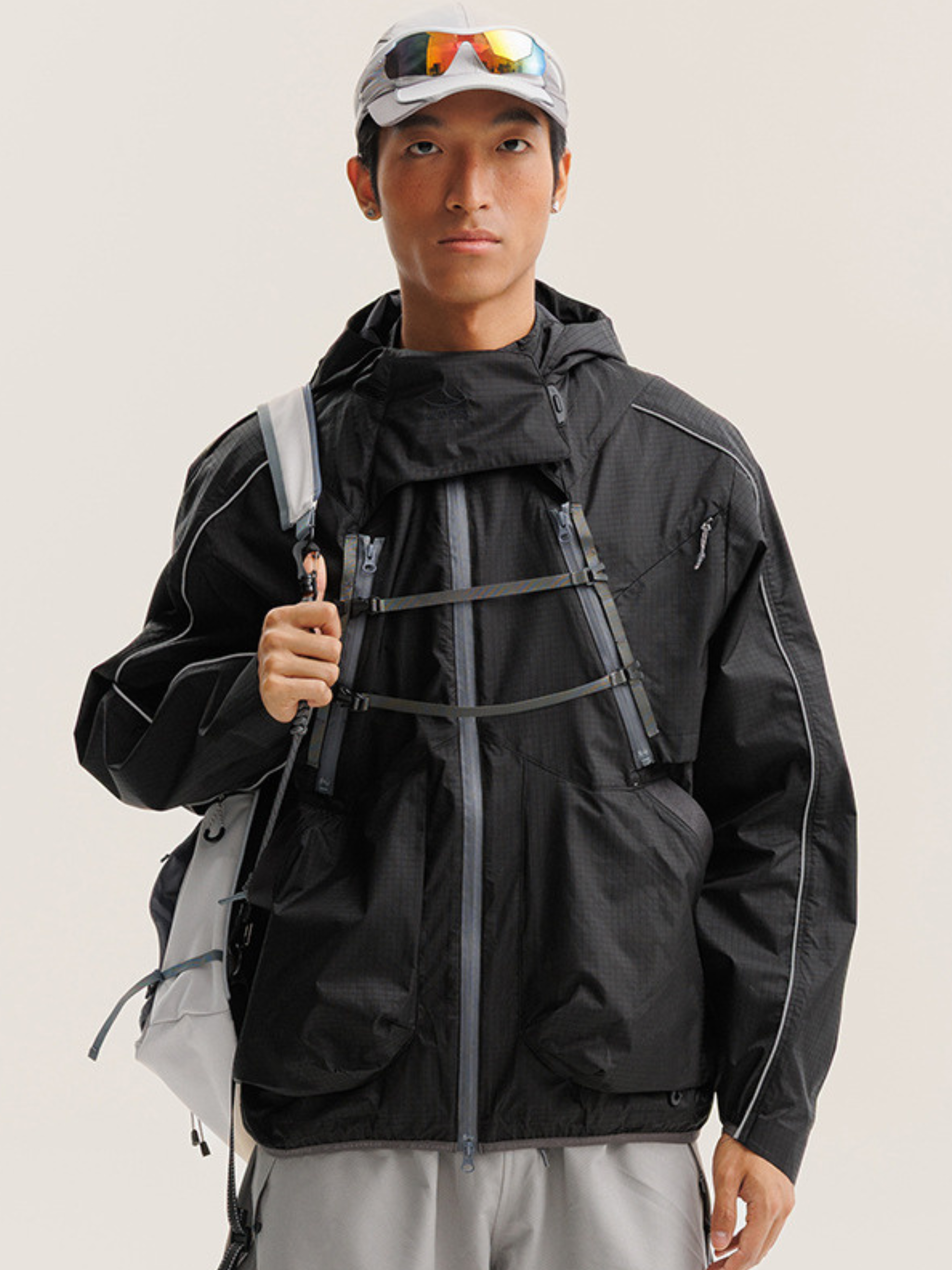 GT ONE - Water-Repellent Detachable Shell Jacket