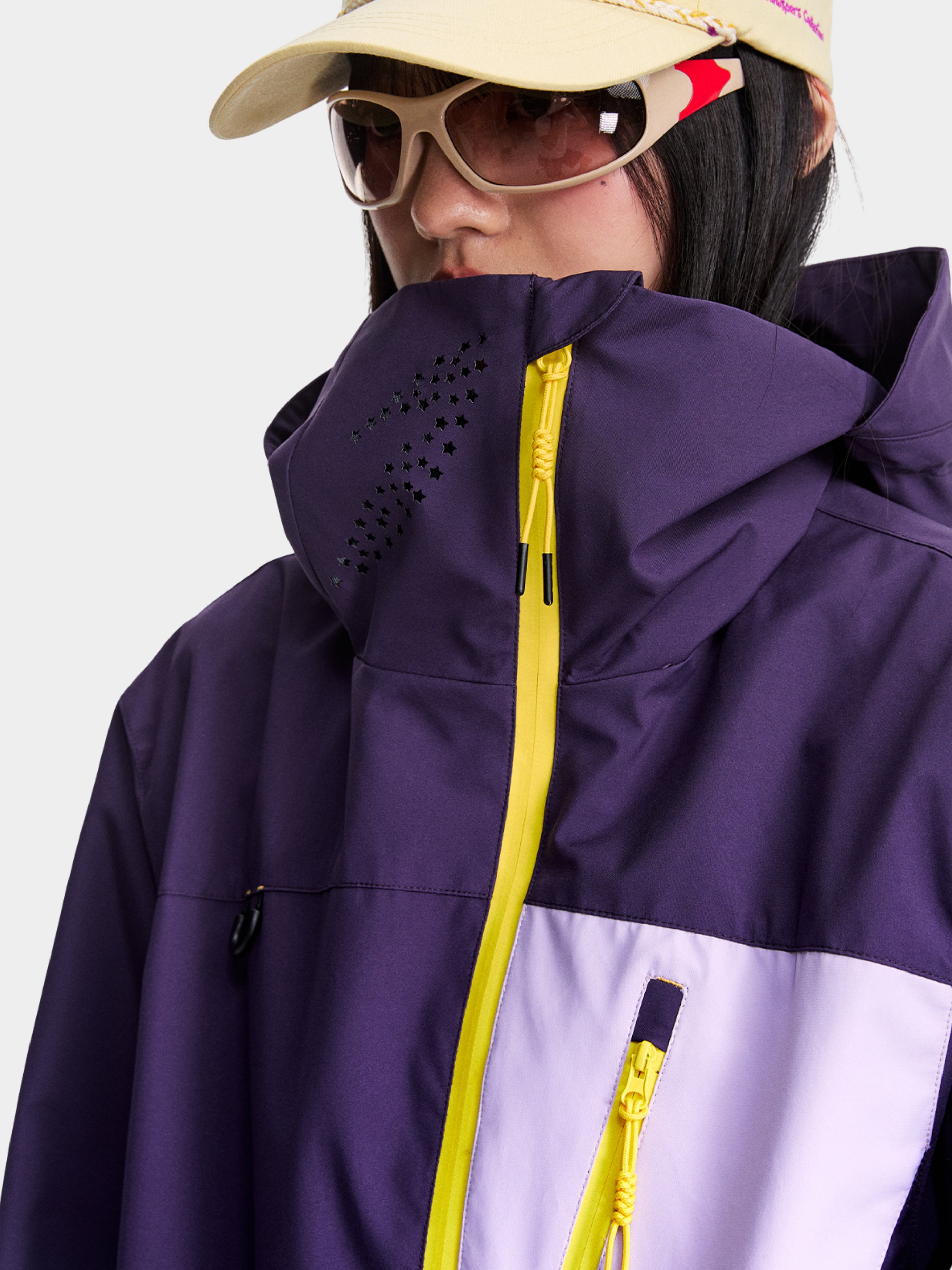 EchoPort - Unisex Water-Repellent & Windproof Colorblock Hard Shell Jacket