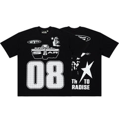 Hellstar 08 Racing Trophy Black Tee