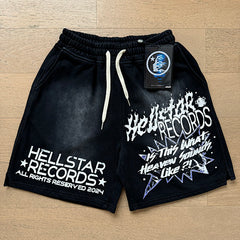Hellstar Records Heaven Sounds Graphic Tee & Shorts Set