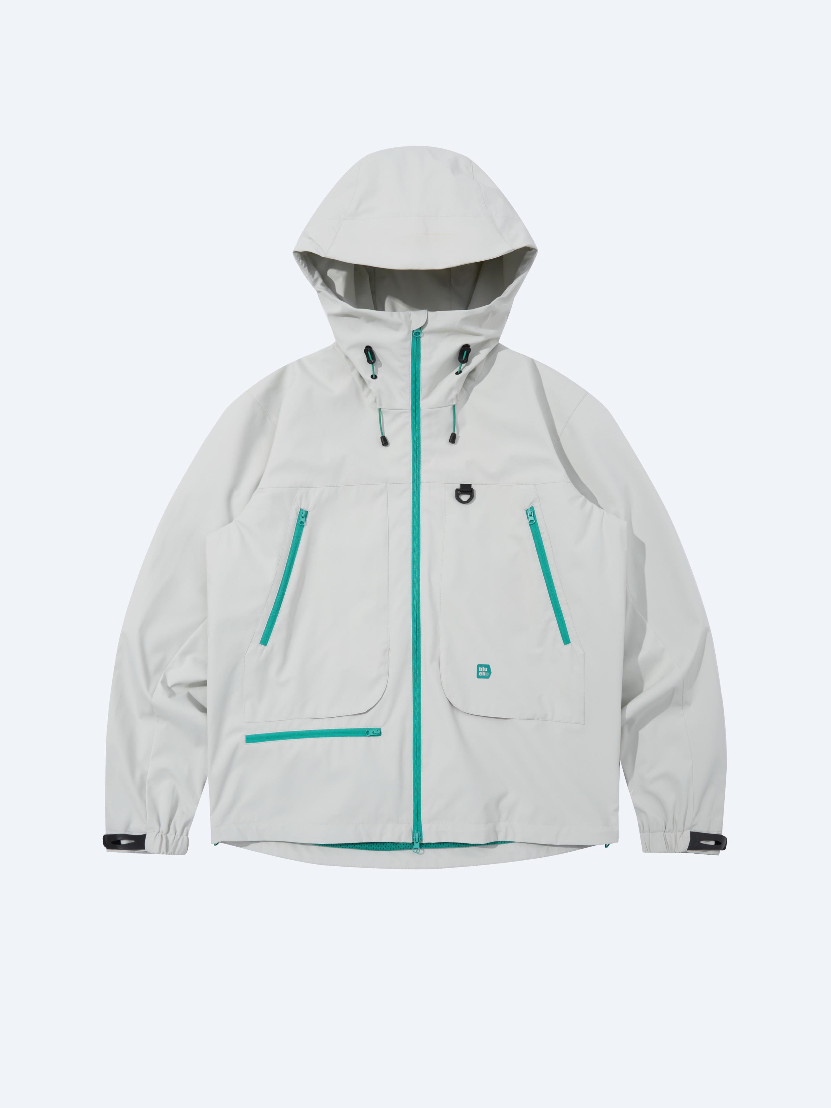 Emberpike - Unisex Color-Block Water-Repellent Adjustable Utility Jacket