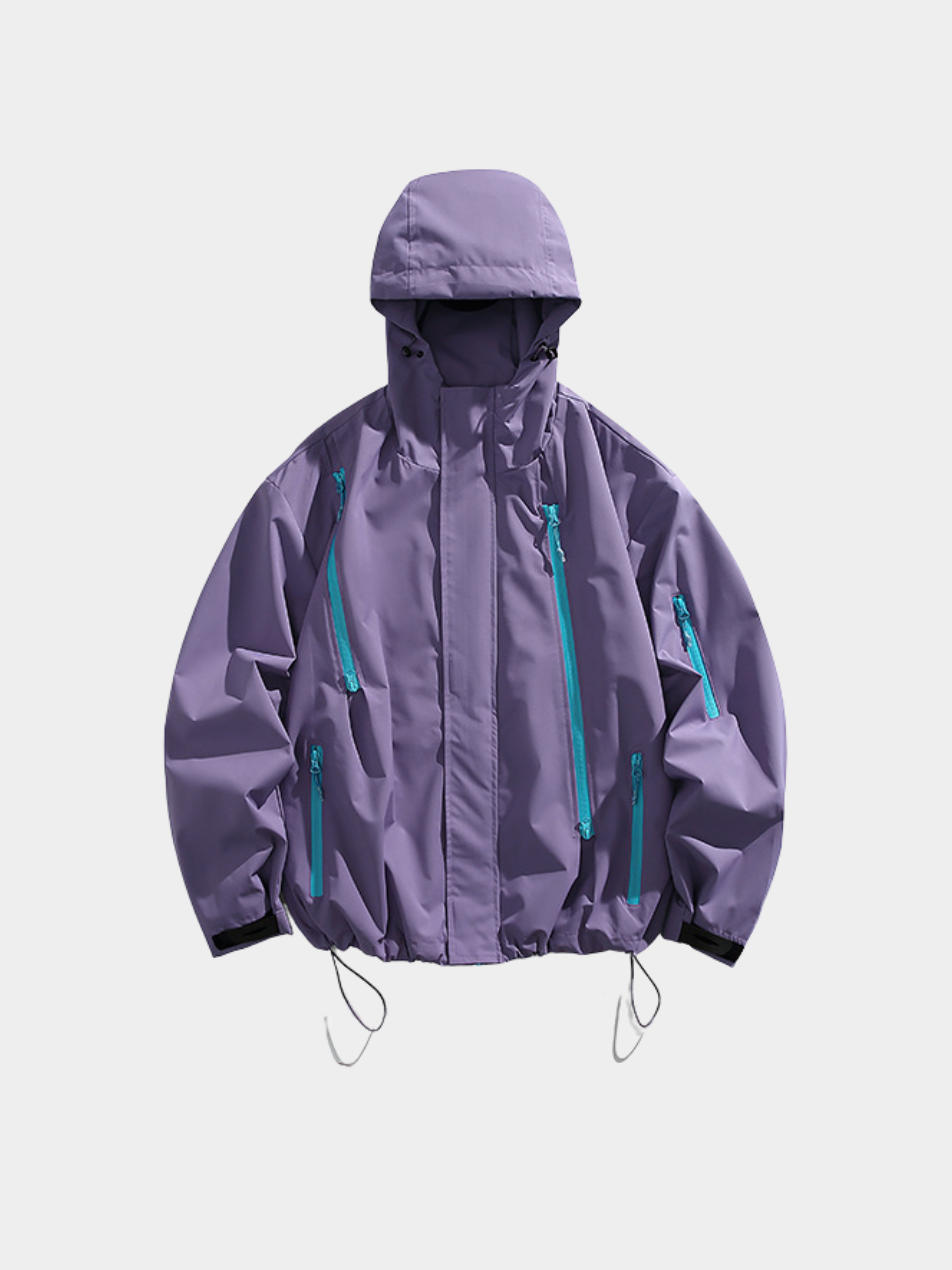 Nightpath - Water-Repellent Windproof Utility Shell Jacket