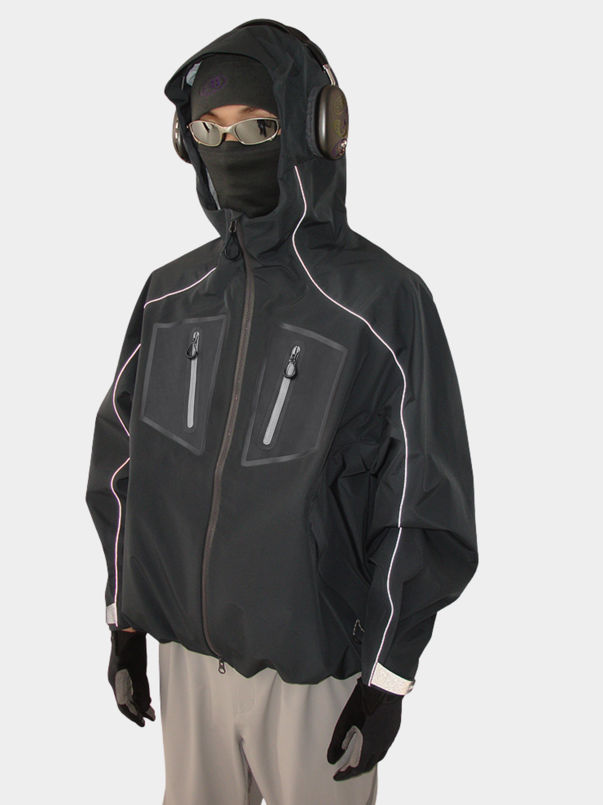 CougarCase - Unisex Waterproof Breathable Hard Shell Jacket