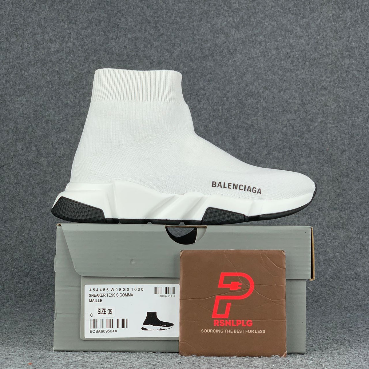 Balenciaga Wmns Speed Trainer Mid 'White'
