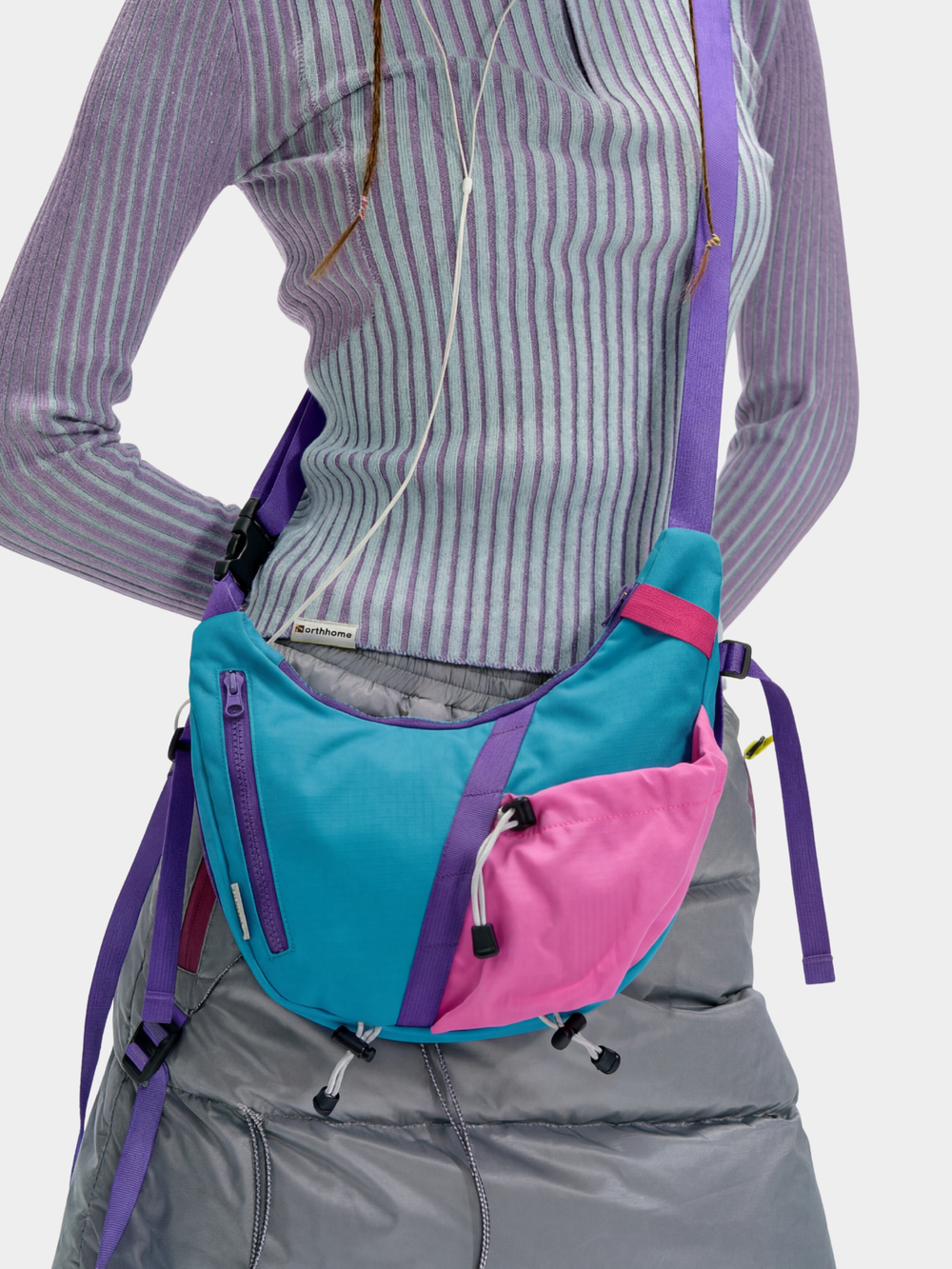 Feralwind - Lightweight Multi-Functional Colorblock Crossbody Bag