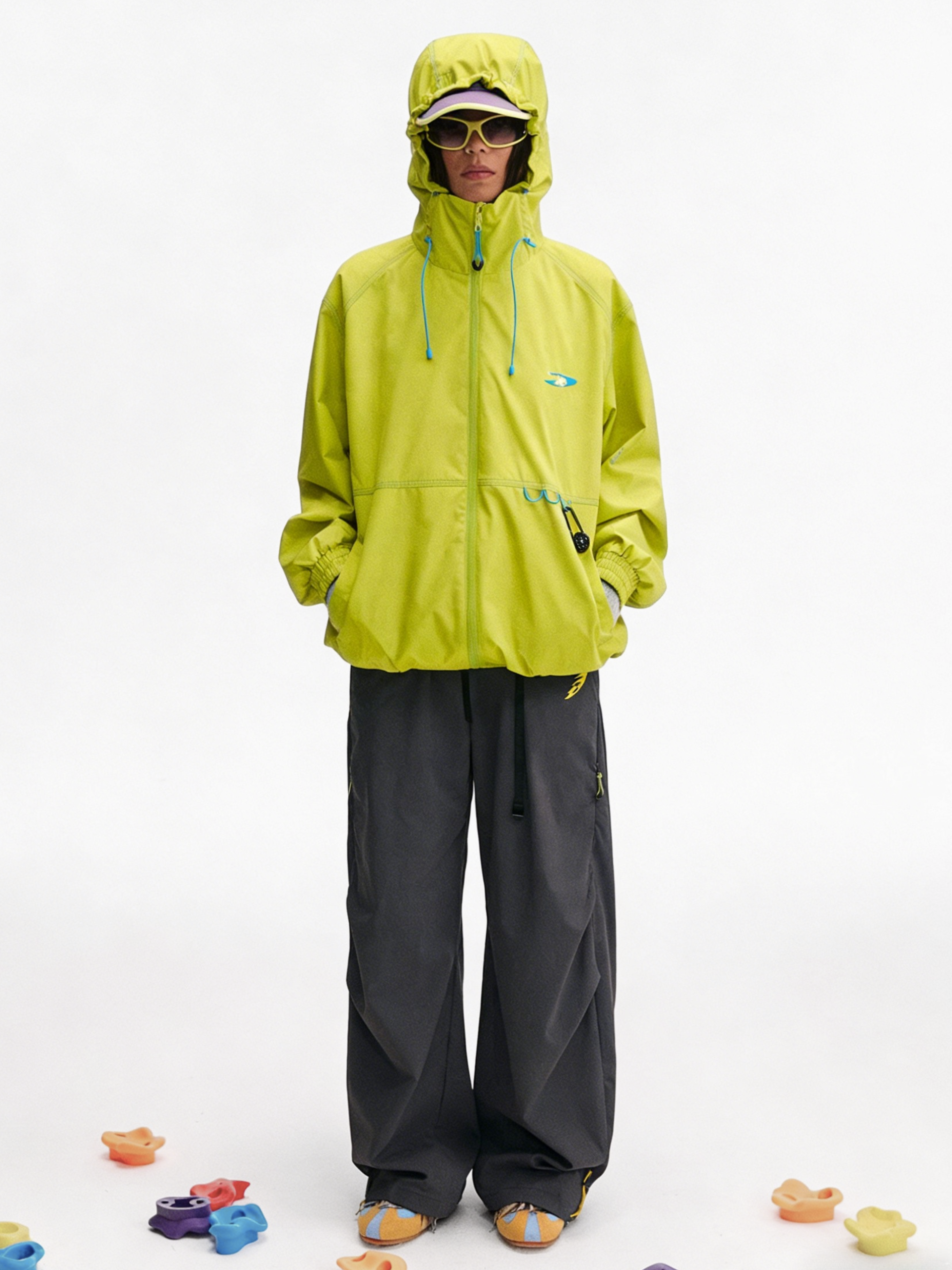 EchoDeck - Unisex ColorBlock Teflon™ Triple-Defense Shell Jacket