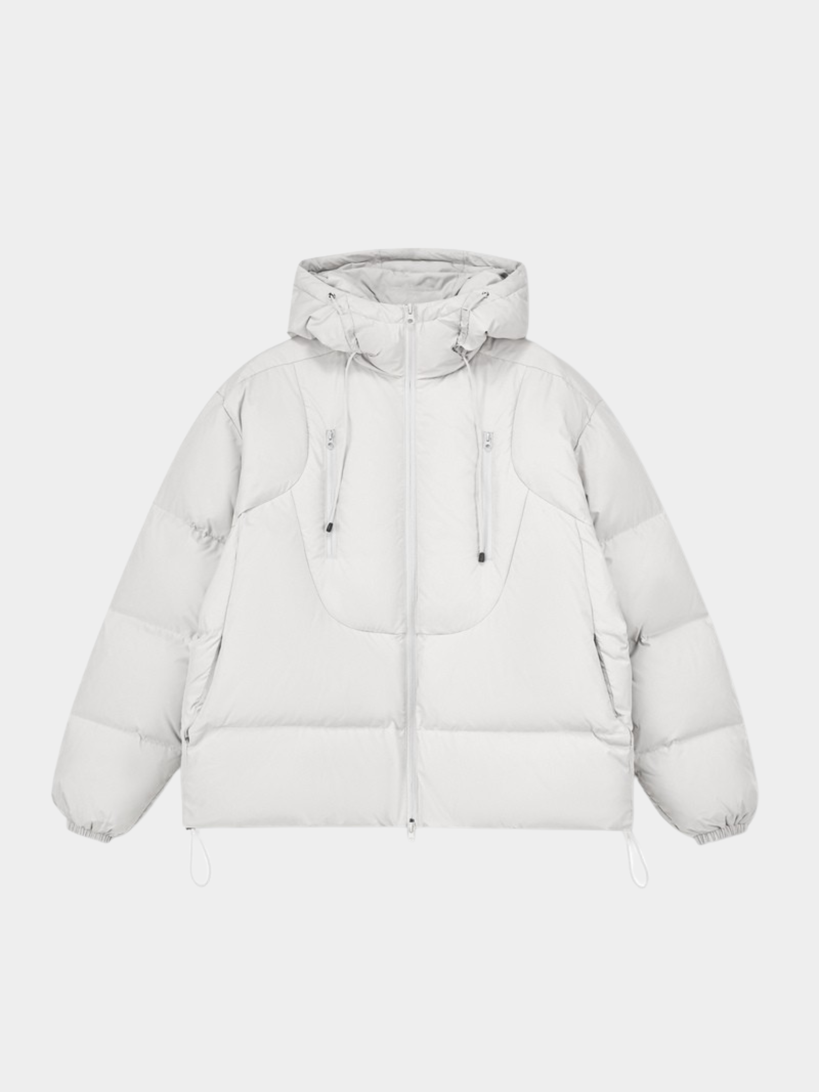 Emberfrost - Unisex 90% White Duck Down Dual-Zip Down Jacket