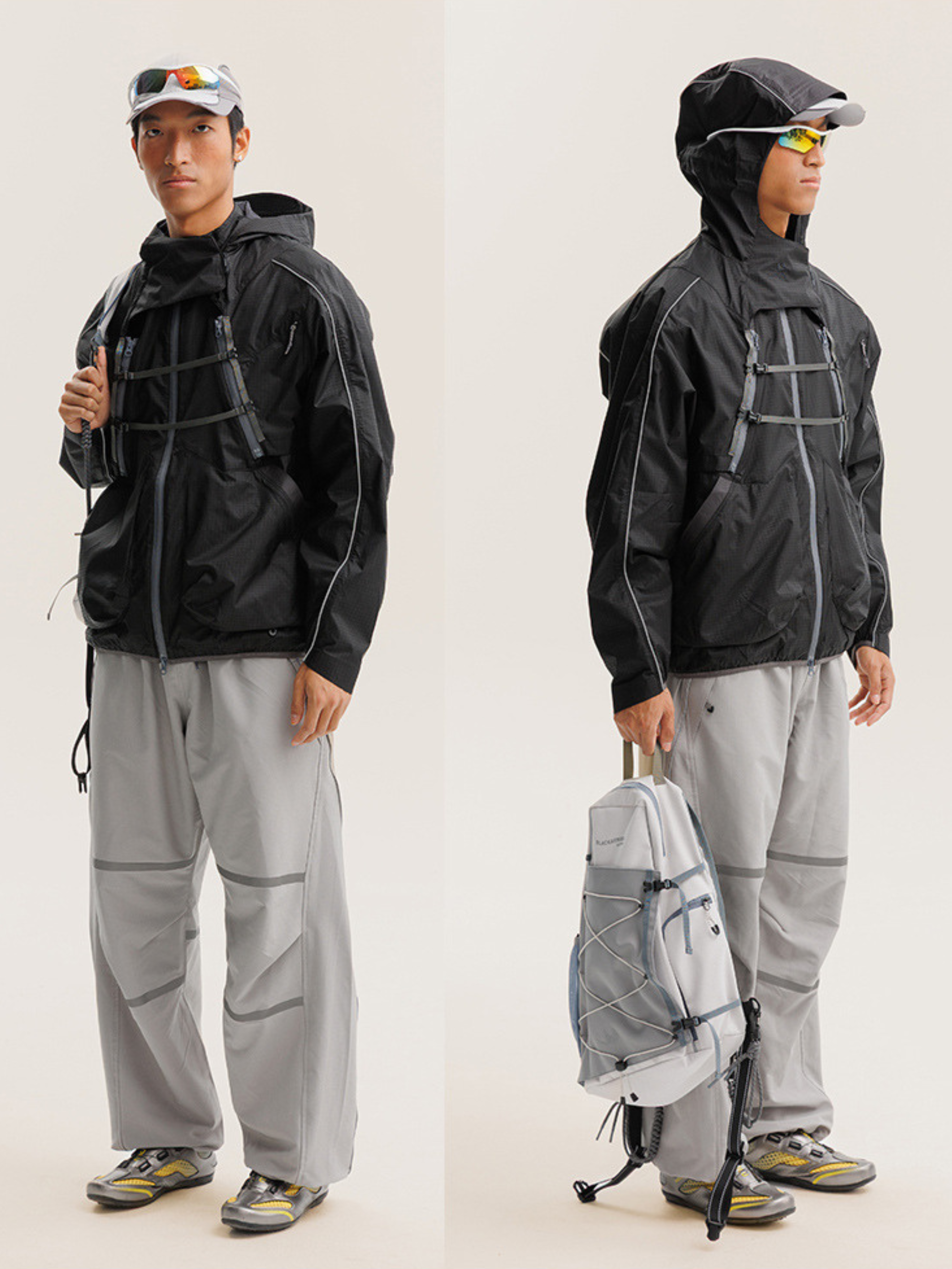 GT ONE - Water-Repellent Detachable Shell Jacket