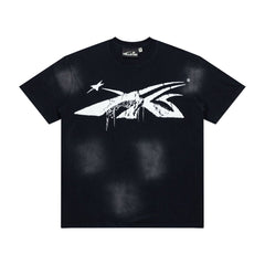 Hellstar Grunge Claw Star Drip Vintage Washed Tee