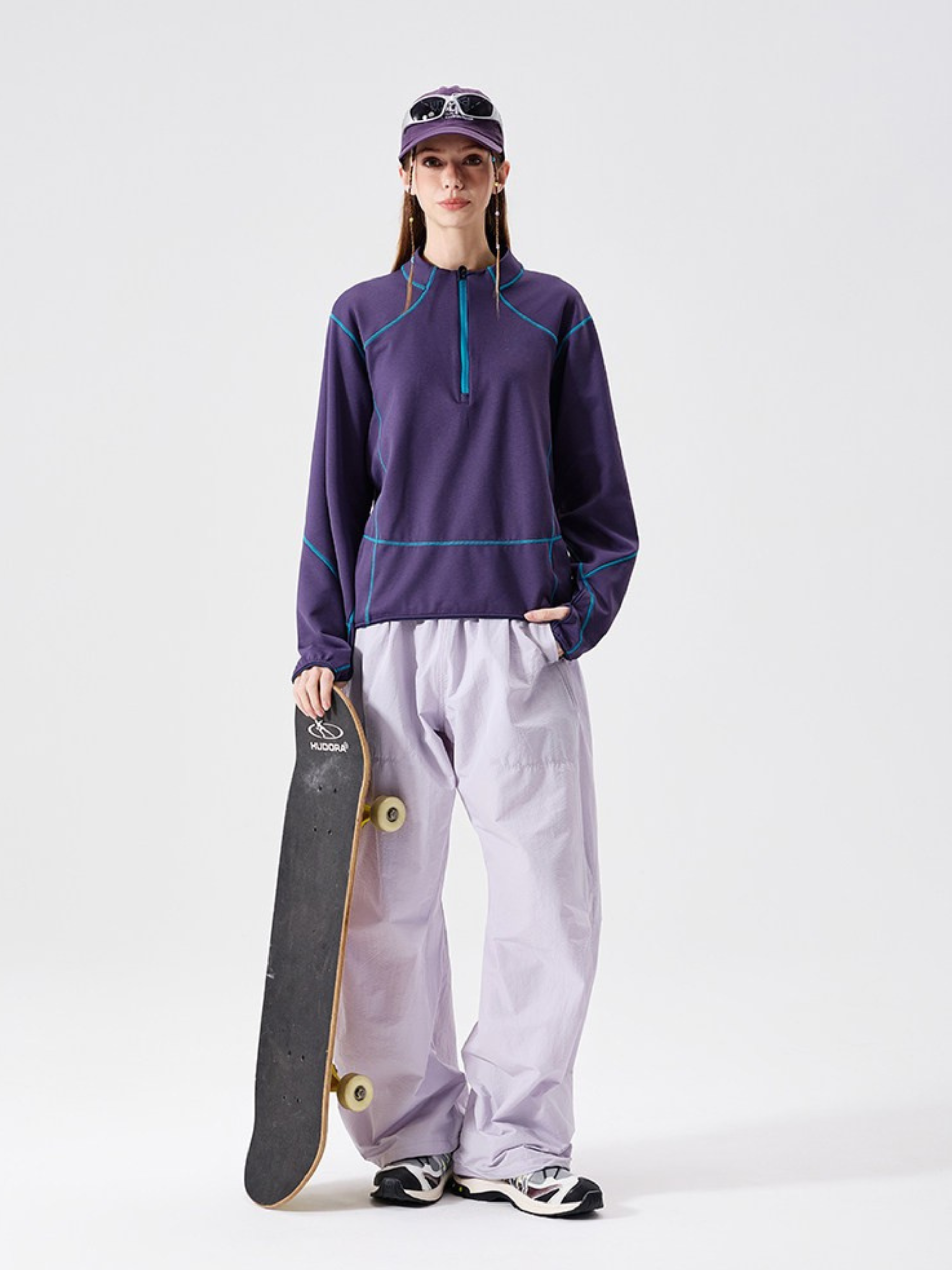 GorgePeak - Antistatic Moisture-Wicking Contrast Long Sleeve