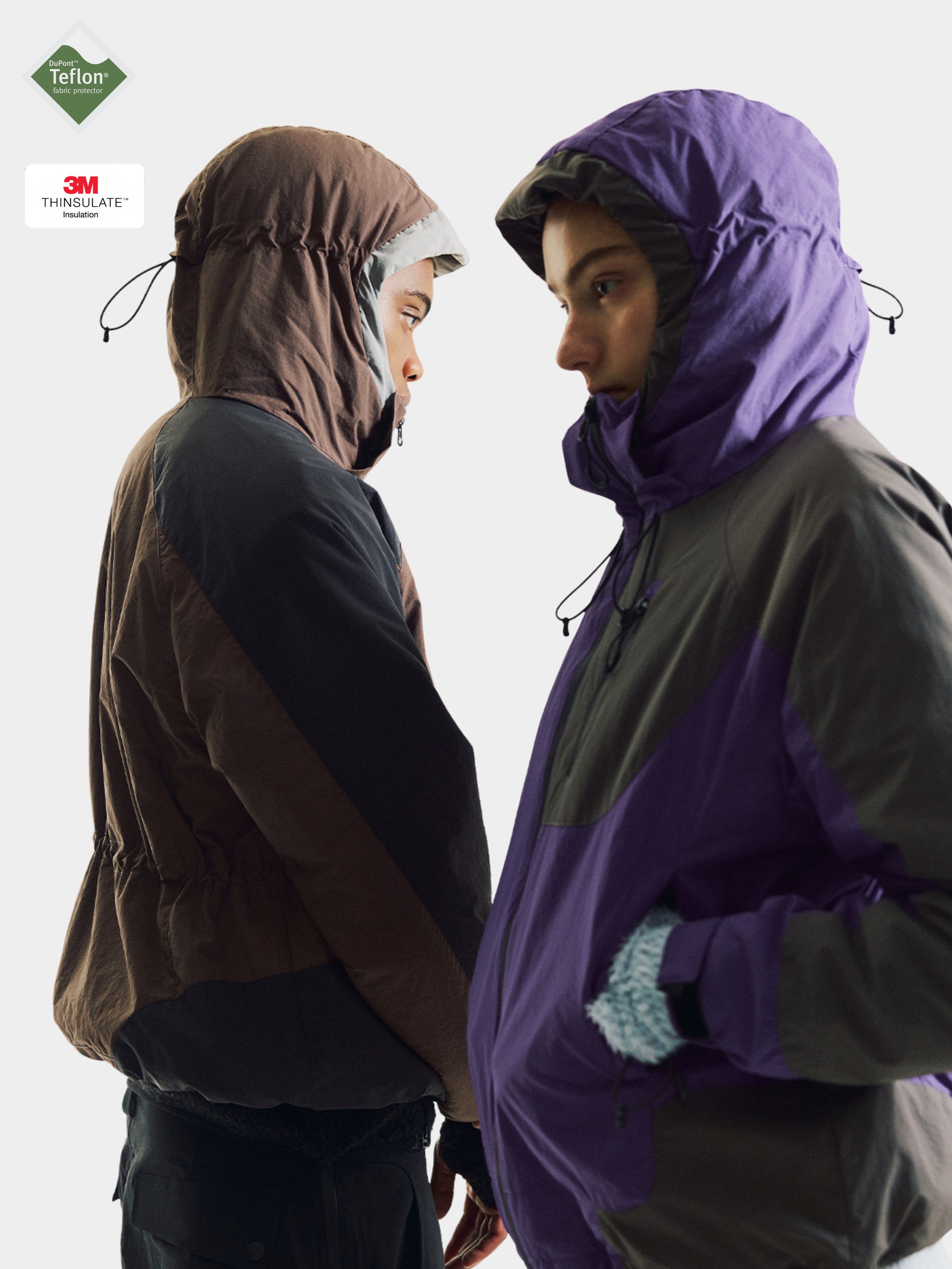 AshLife - Unisex Teflon Water-repellent Insulated Jacket