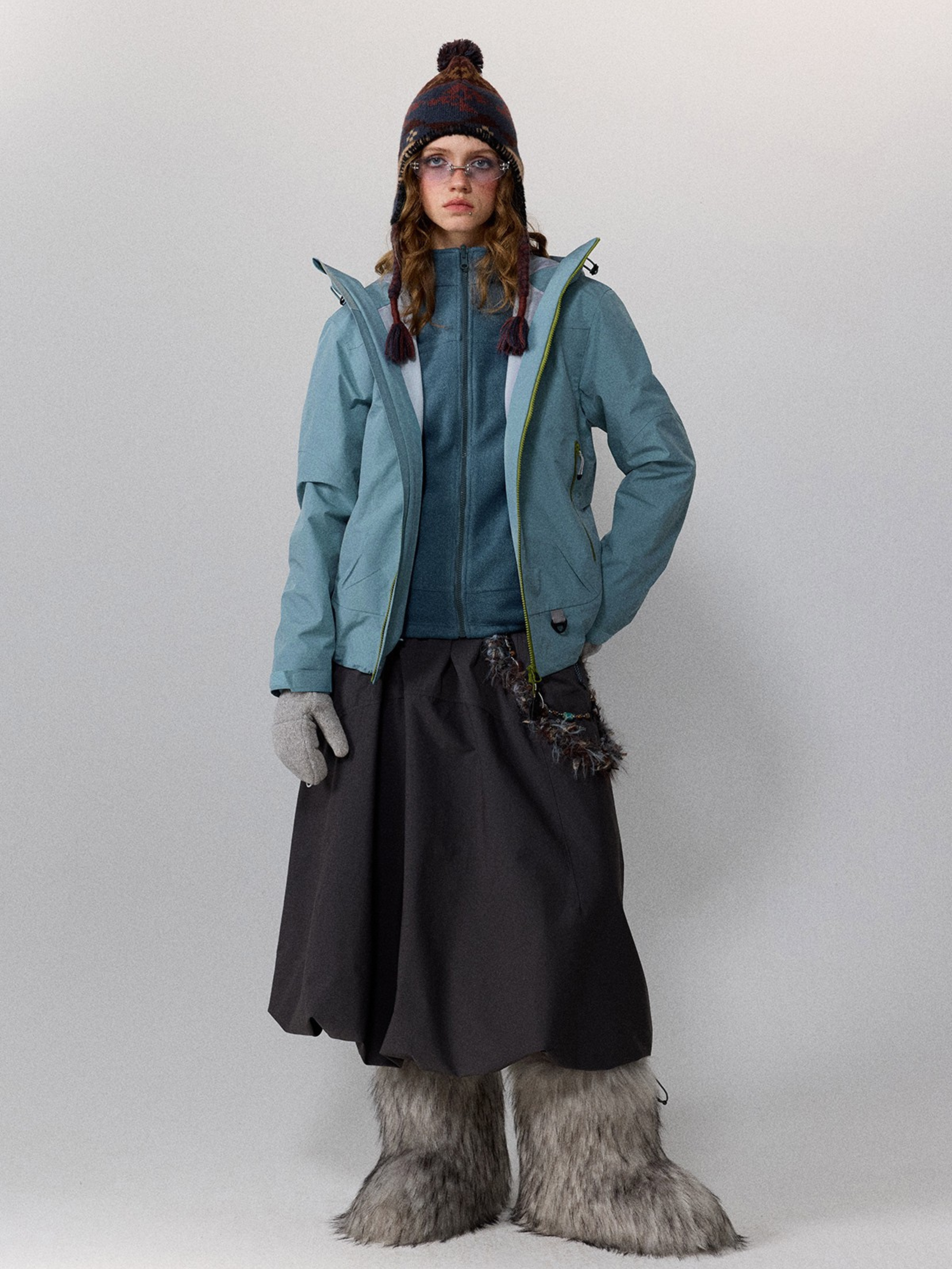 Emberpath - Unisex Waterproof 3-in-1 Fleece Hard Shell Jacket