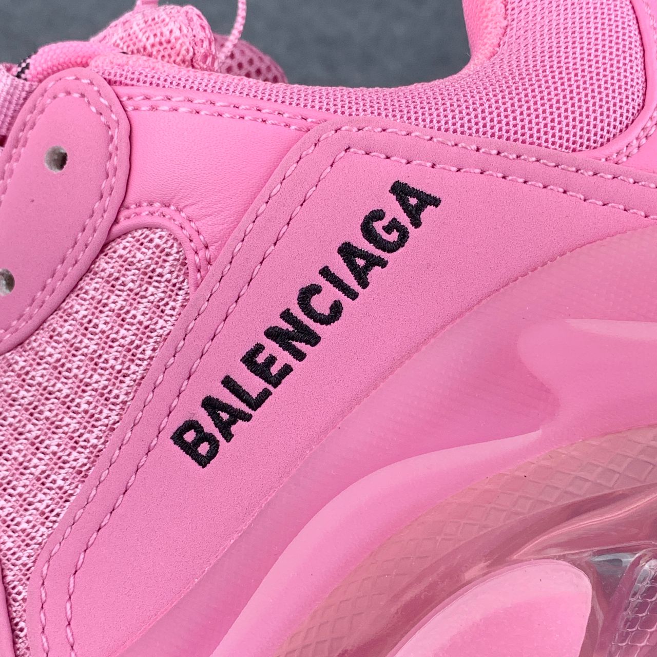 Balenciaga Wmns Triple S 'Clear Sole - Pink'