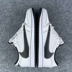 Custom Travis Scott x Air Jordan 1 Low “Phantom Stitch”