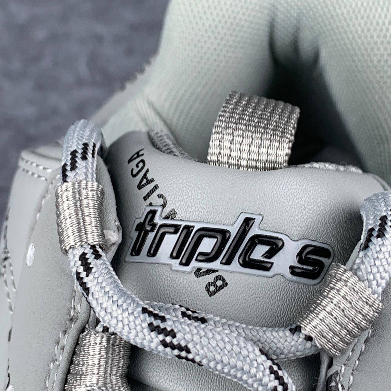 Balenciaga Triple S 'Allover Logo - Grey'