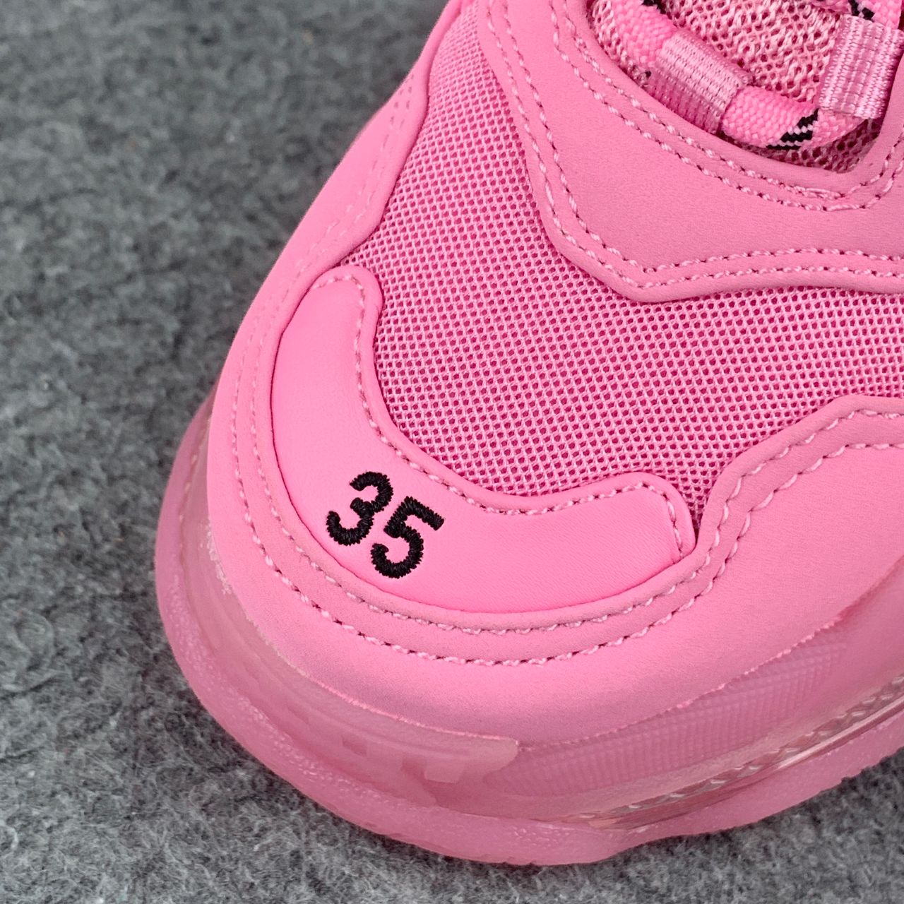 Balenciaga Wmns Triple S 'Clear Sole - Pink'