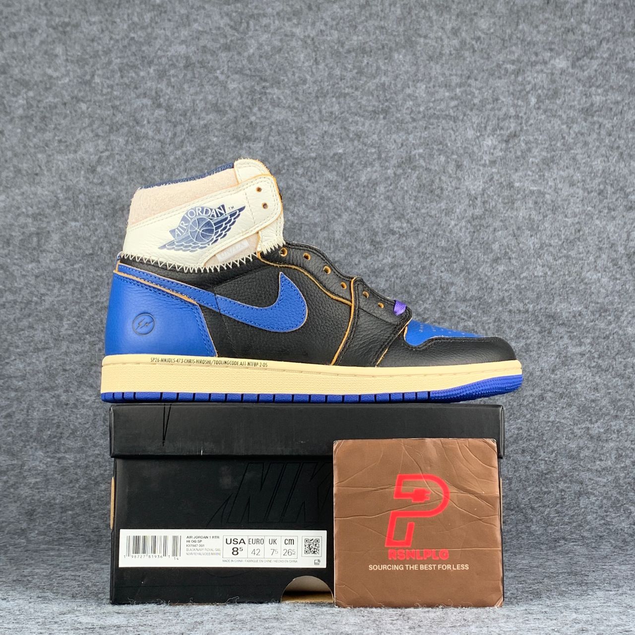 Fragment x Union LA x Air Jordan 1 Retro High OG 'Sport Royal'